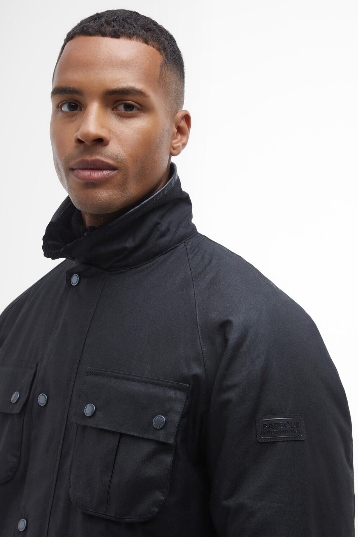 Barbour Intl. Oving Yağlı Ceket BK71 Black