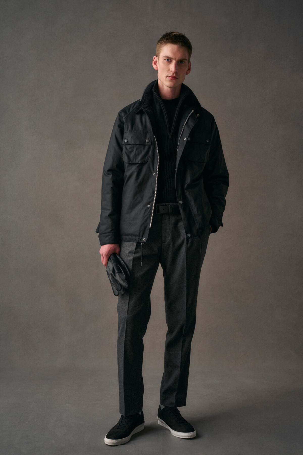 Barbour Intl. Oving Yağlı Ceket BK71 Black