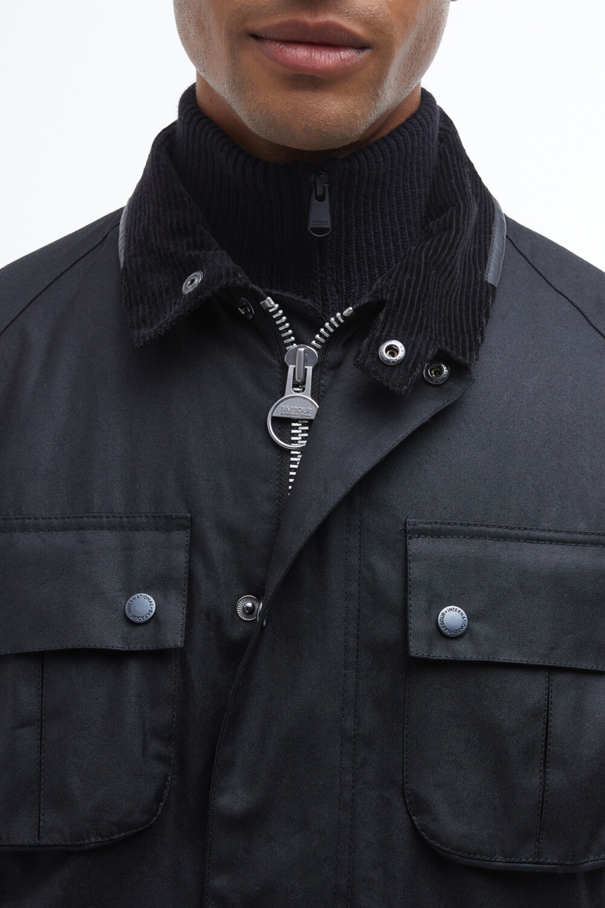 Barbour Intl. Oving Yağlı Ceket BK71 Black