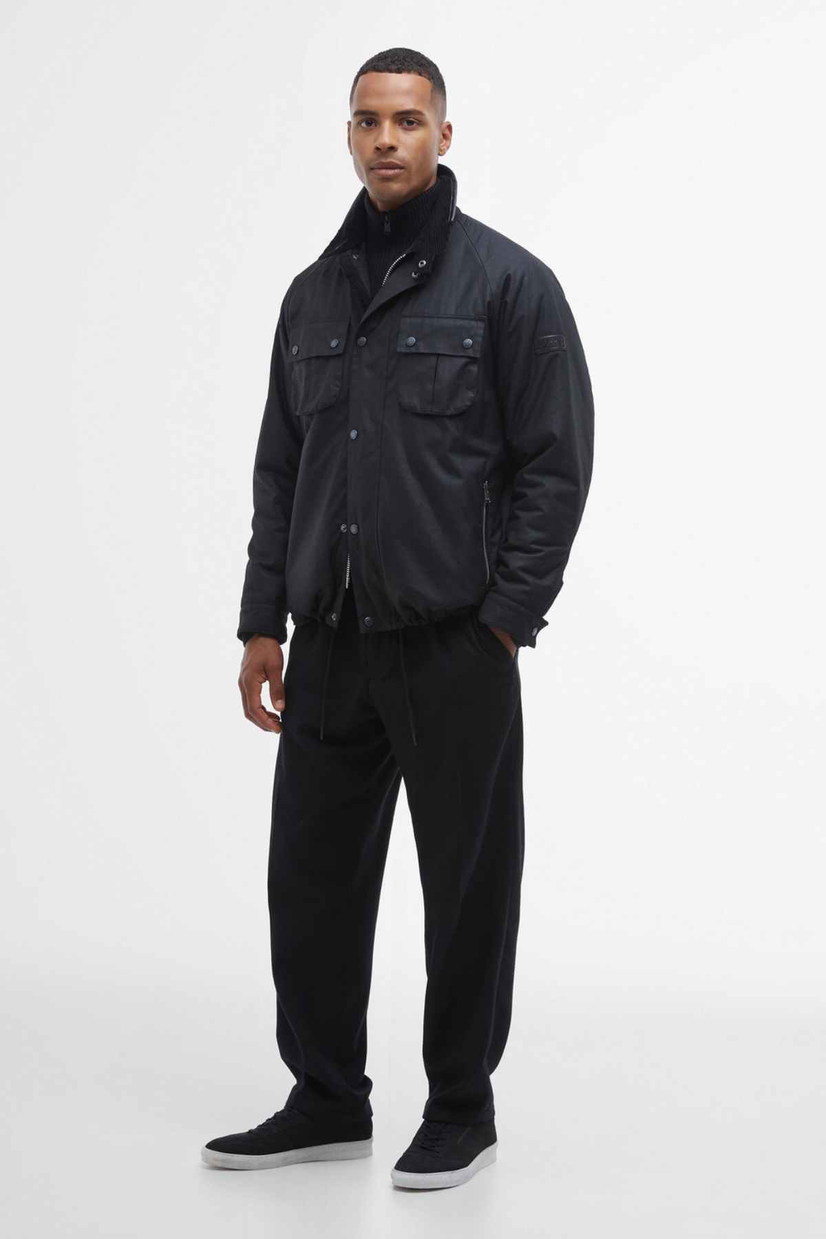 Barbour Intl. Oving Yağlı Ceket BK71 Black