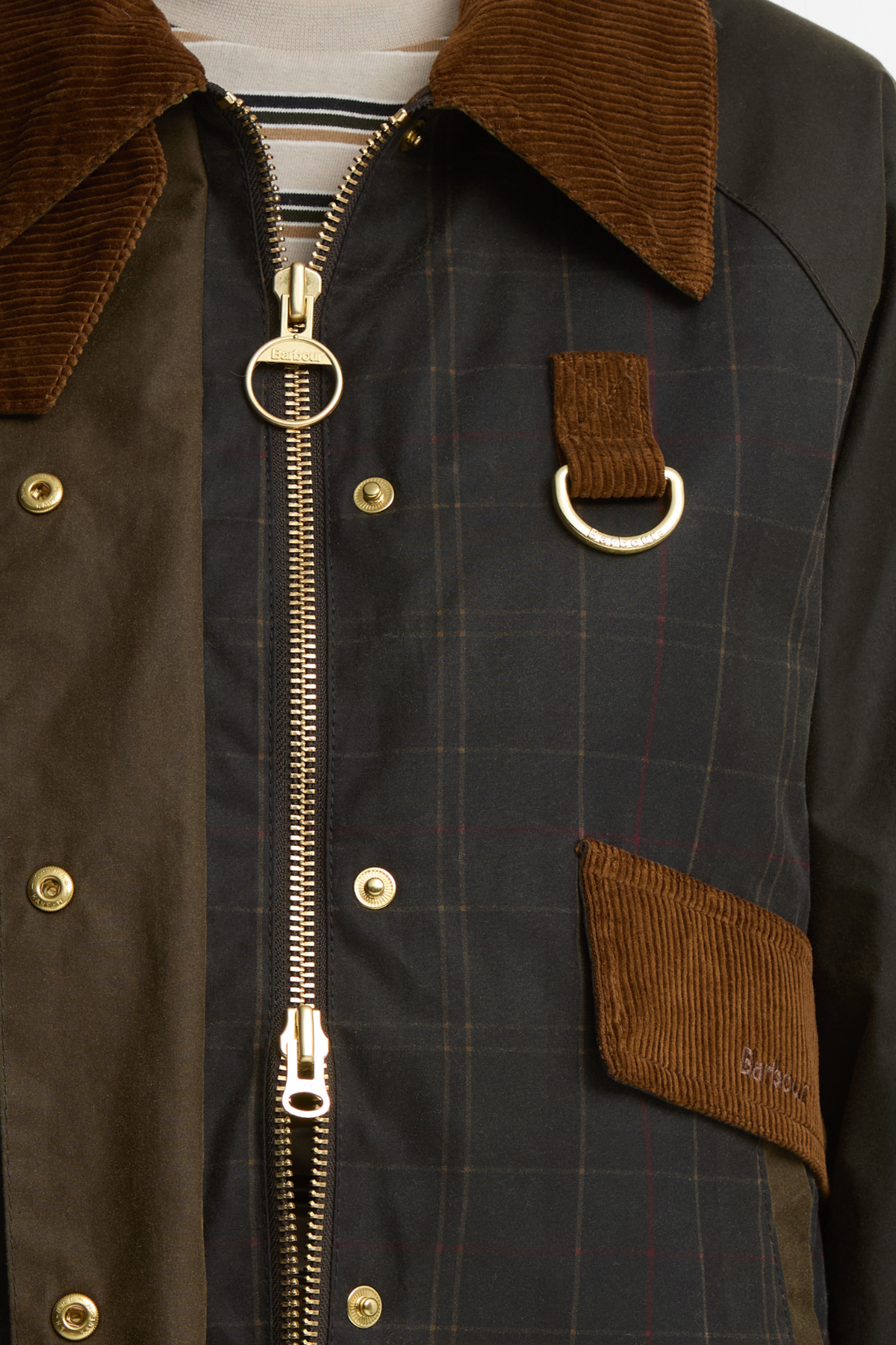Barbour Irene Yağlı Ceket OL71 Classic Olive Beech