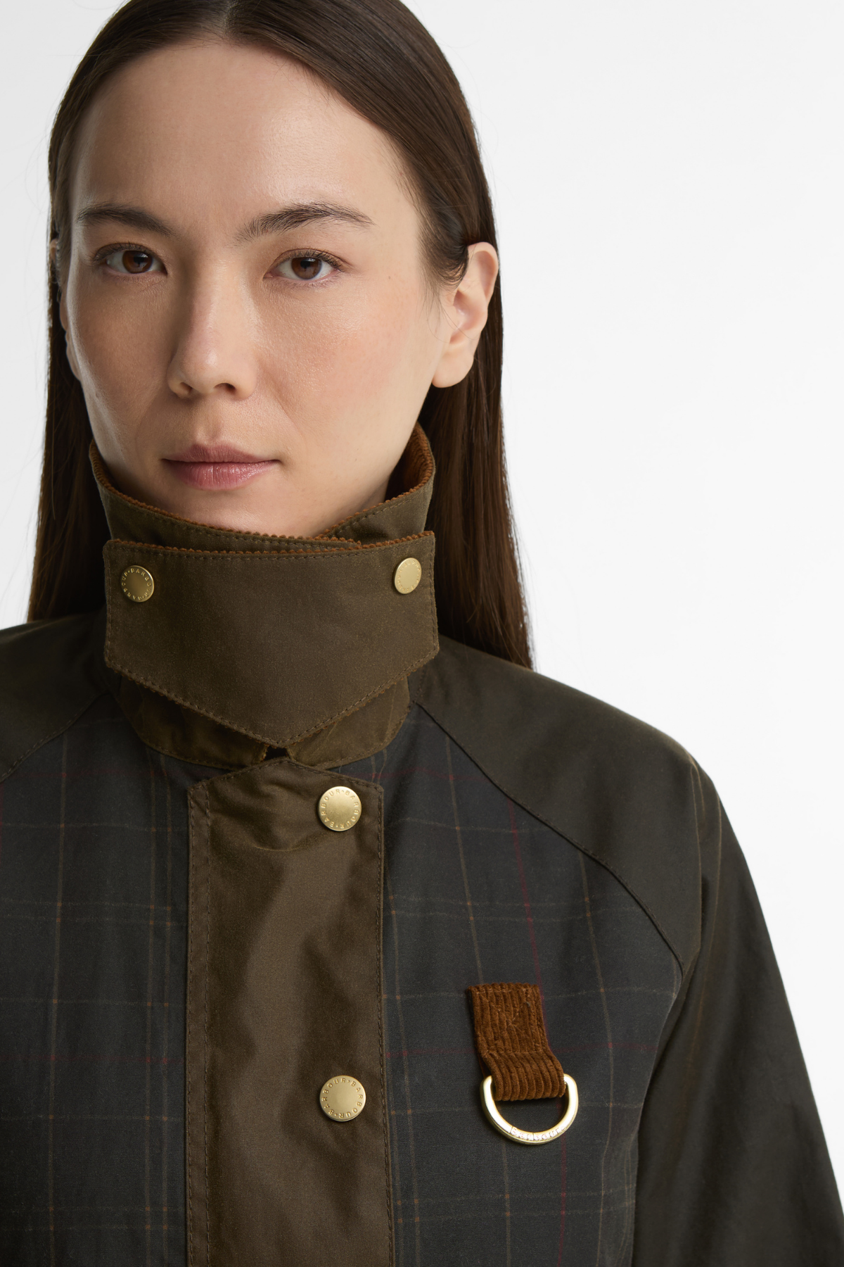 Barbour Irene Yağlı Ceket OL71 Classic Olive Beech