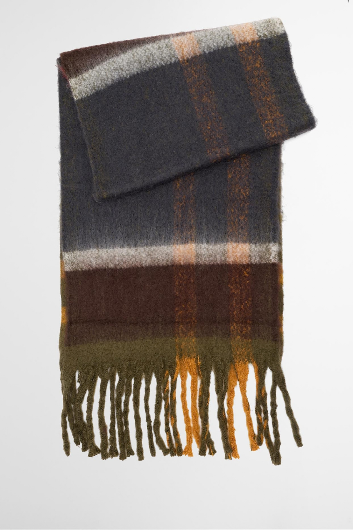 Barbour Isla Tartan Boucle Şal TN11 Classic