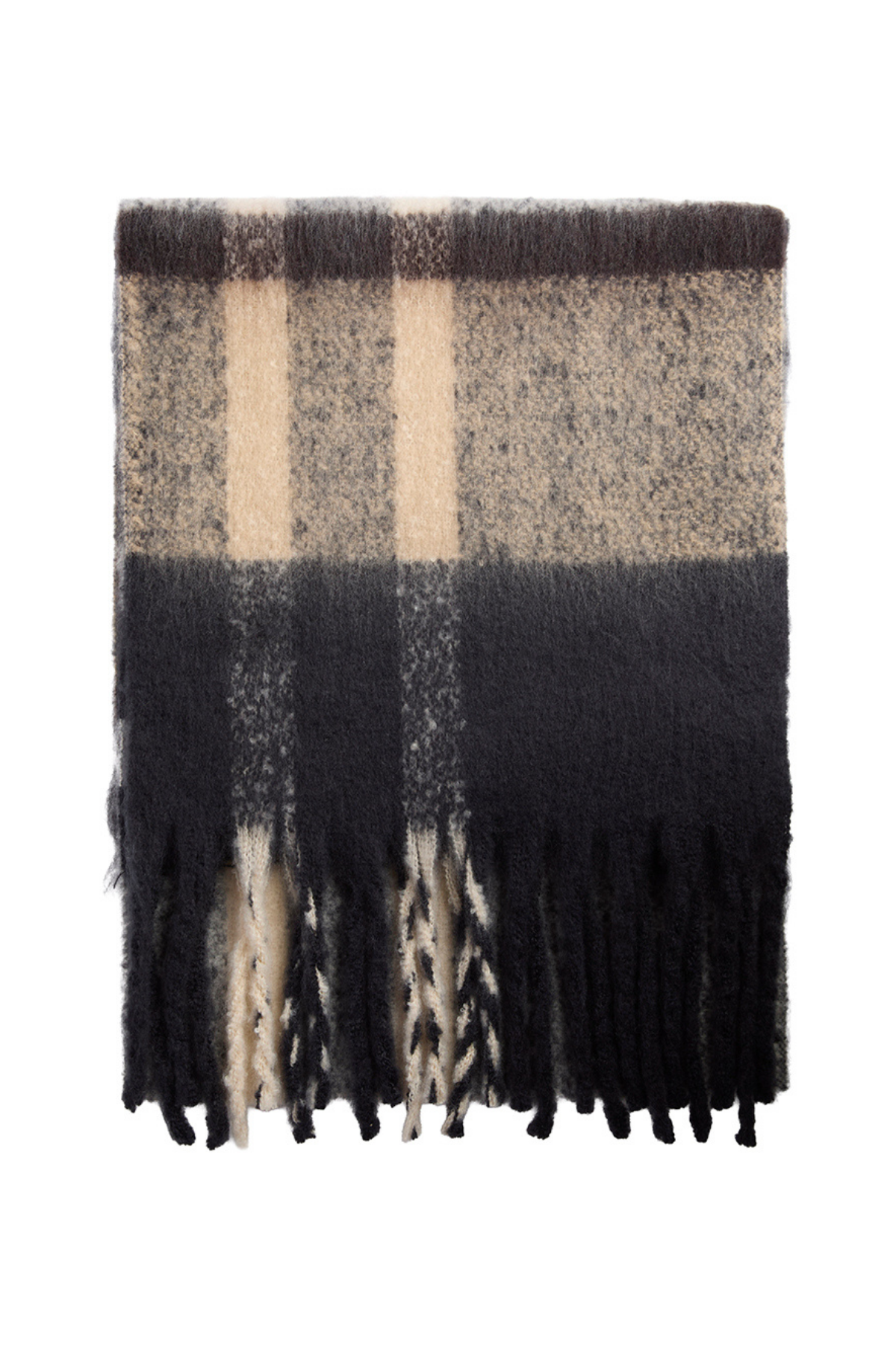 Barbour Isla Tartan Boucle Şal TN39 Birchwood Dress Tartan