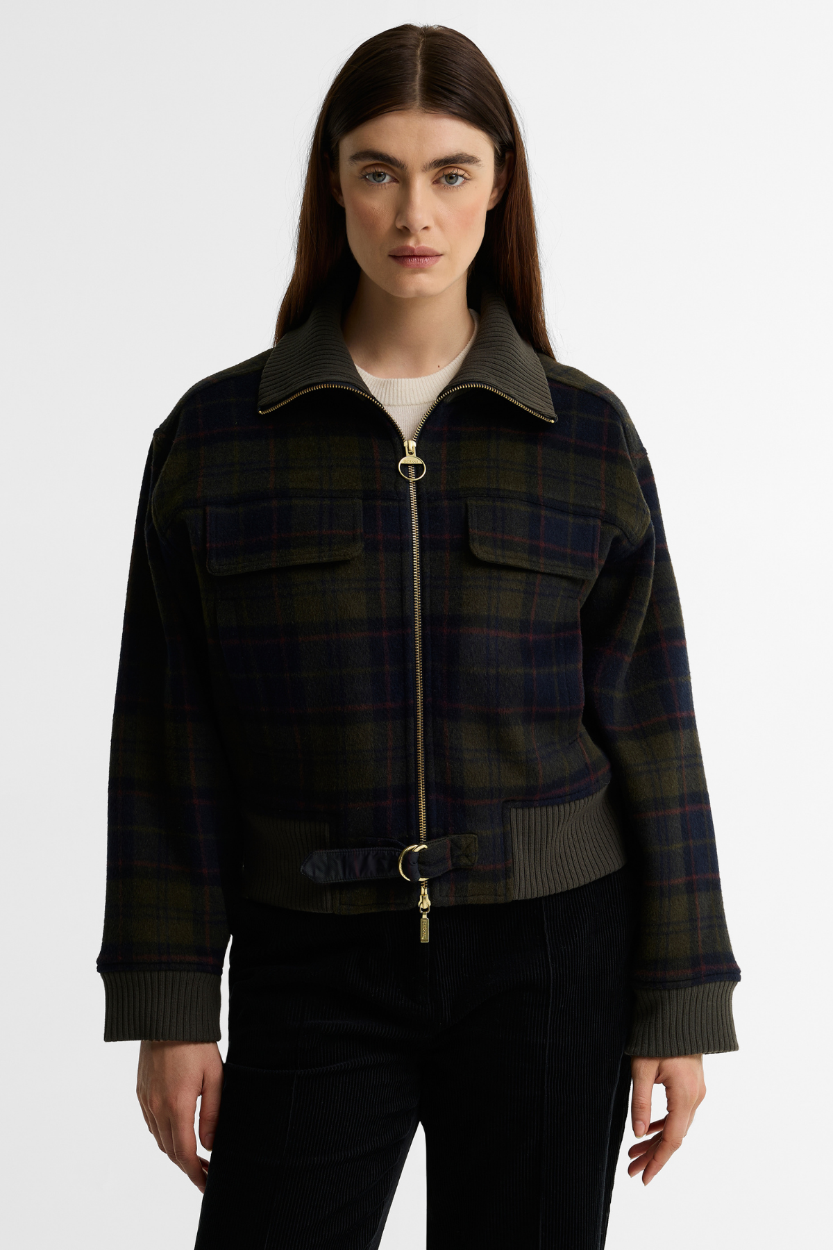 Barbour Ivybridge Dış Gömlek TN43 Shadow Classic Tartan