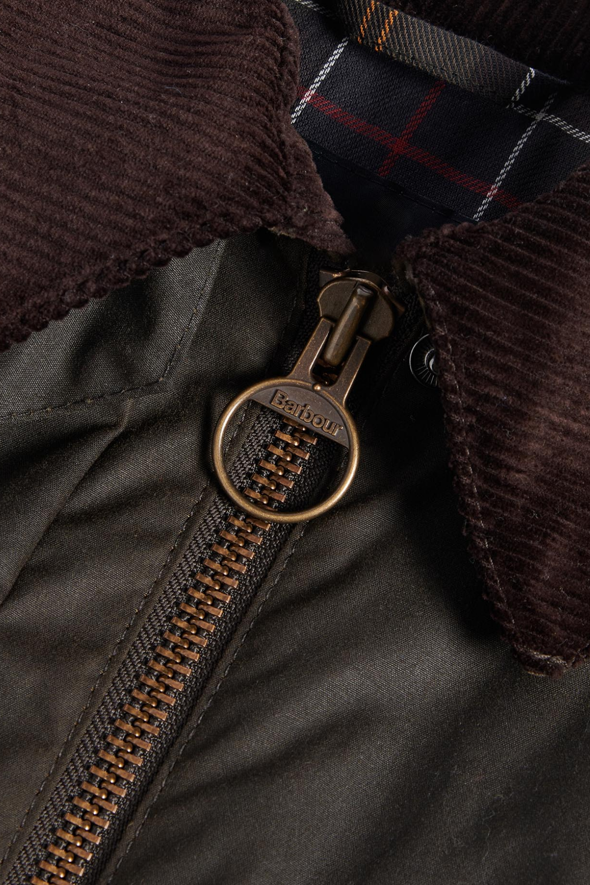 Barbour Kadın Beaufort Yağlı Ceket OL71 Olive-Classic