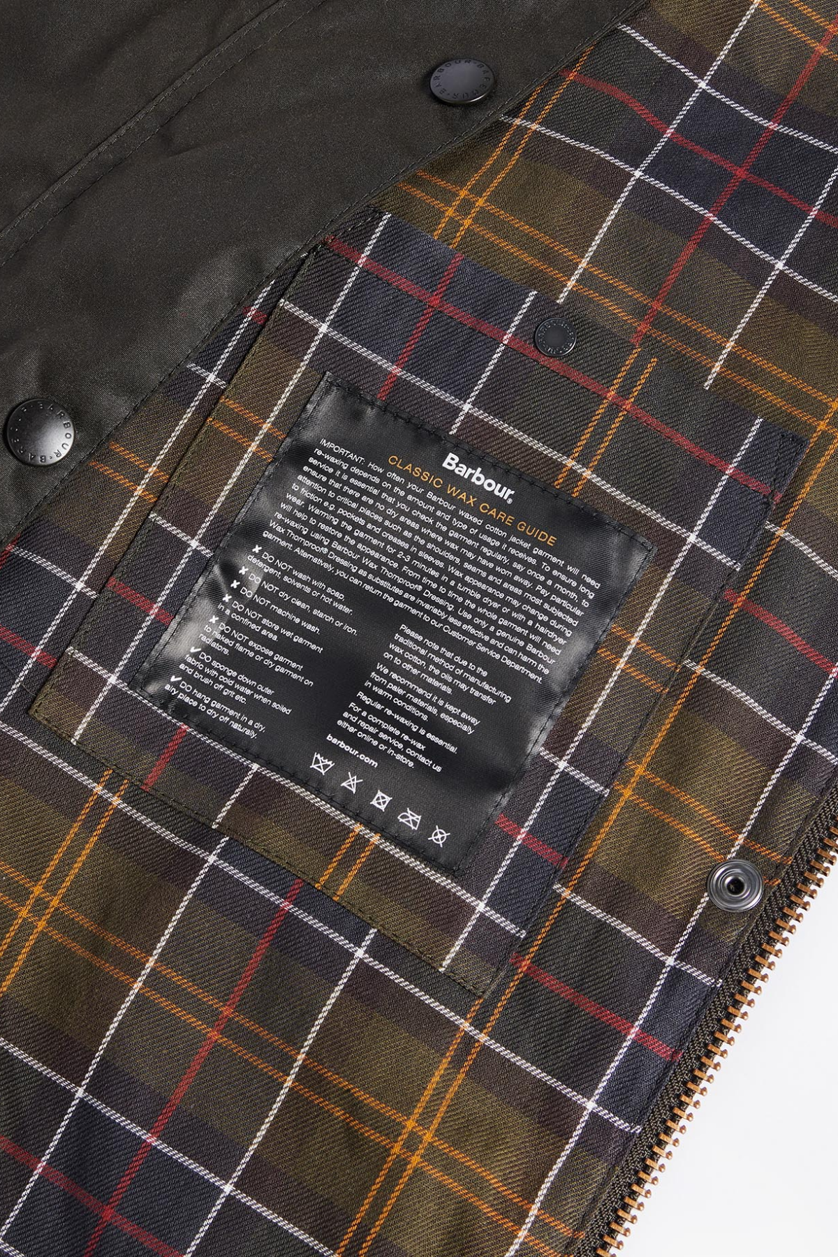 Barbour Kadın Beaufort Yağlı Ceket OL71 Olive-Classic