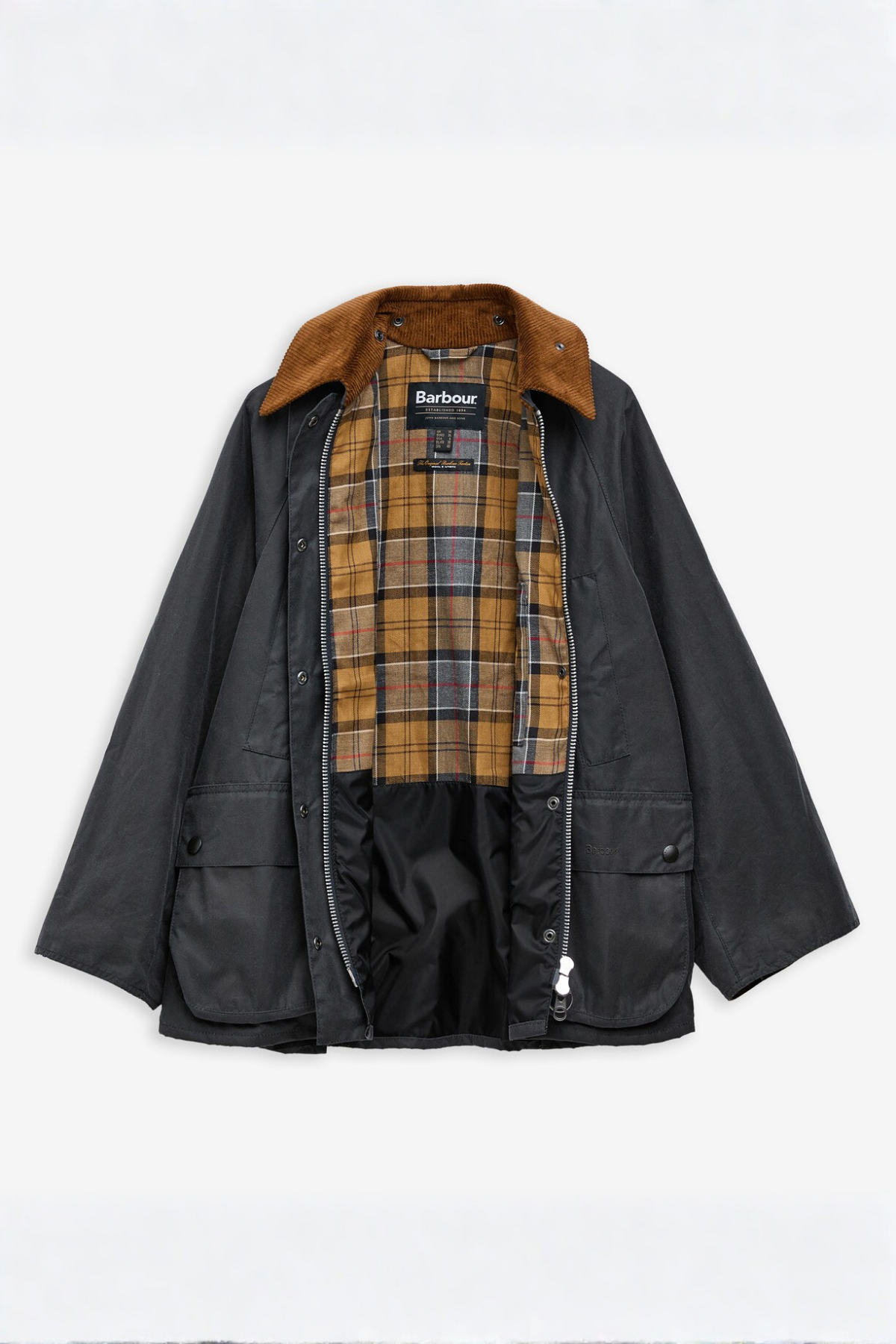 Barbour Kadın Bedale Yağlı Ceket GY51 Grey