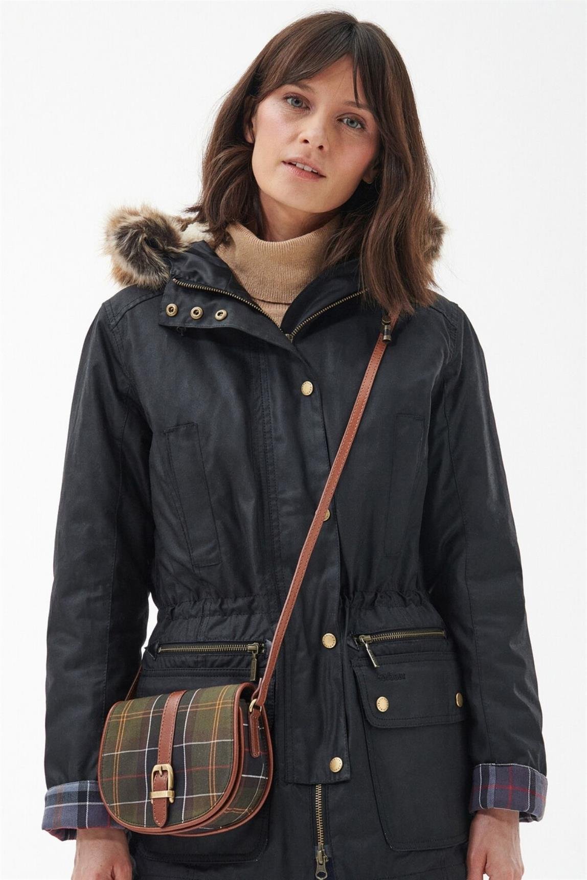Barbour Katrine Tartan Çapraz Çanta TN11 Classic Tartan