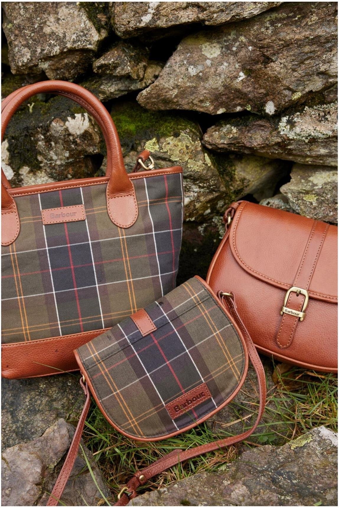 Barbour Katrine Tartan Çapraz Çanta TN11 Classic Tartan