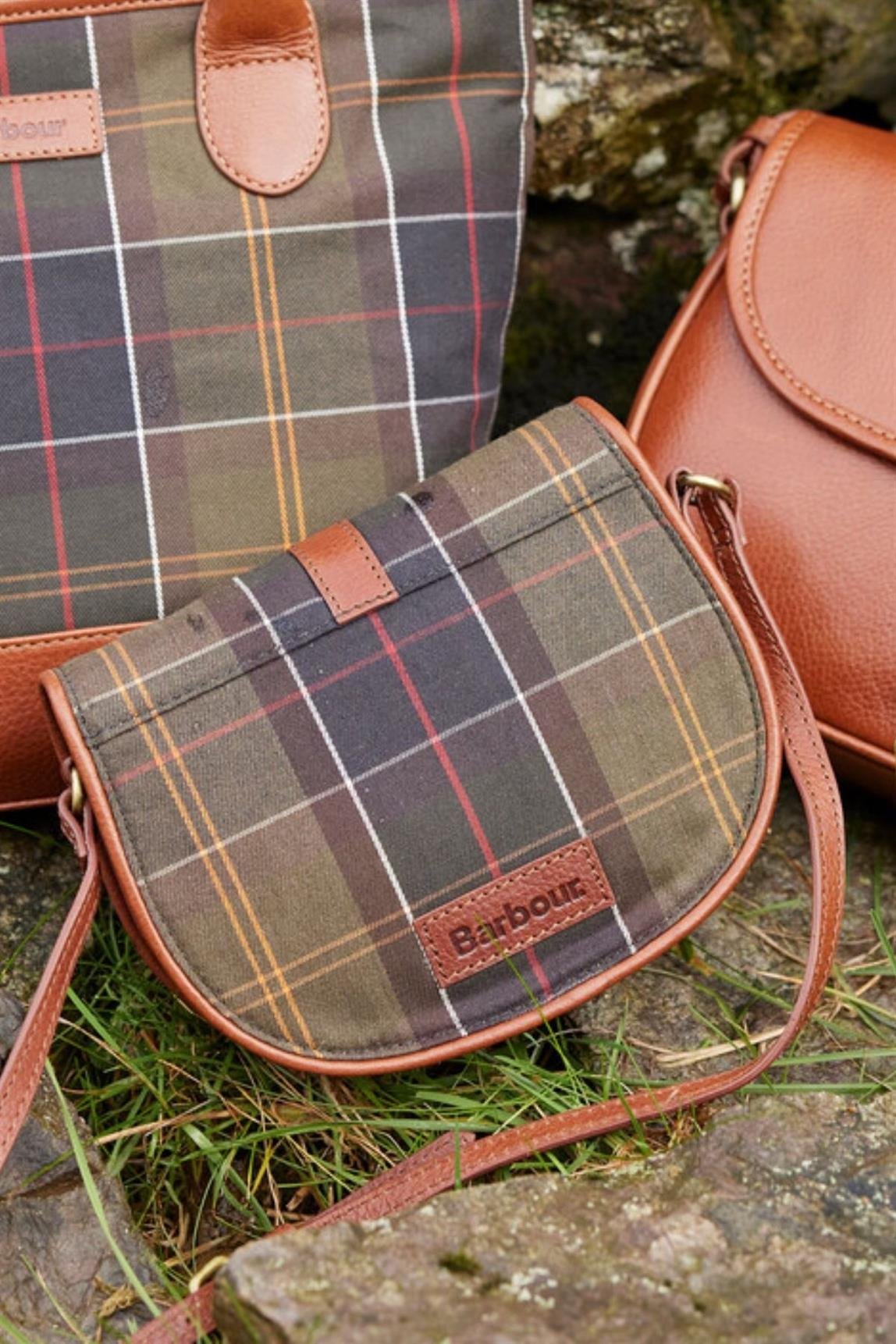 Barbour Katrine Tartan Çapraz Çanta TN11 Classic Tartan