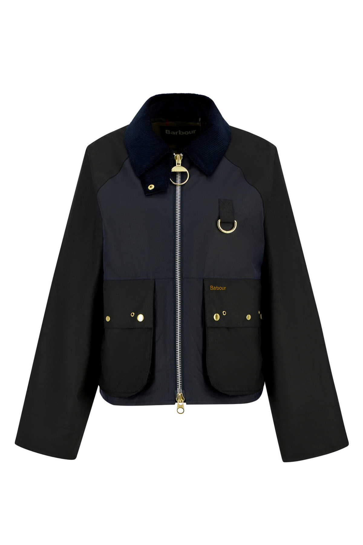 Barbour Kearton Yağlı Ceket NY71 Royal Navy/Black/Dress Tartan