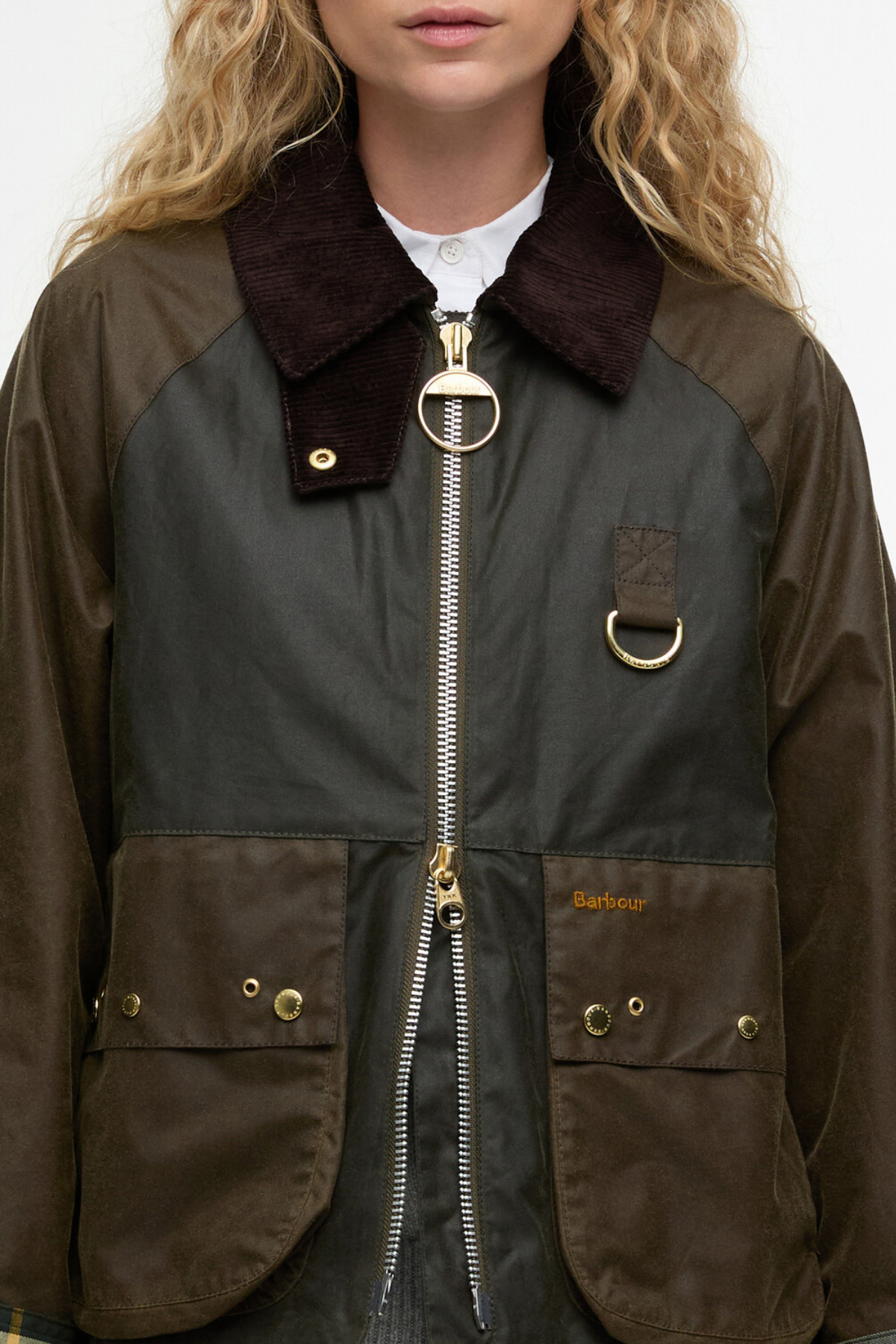 Barbour Kearton Yağlı Ceket OL71 Archive Olive/Beech/Ancient Tartan