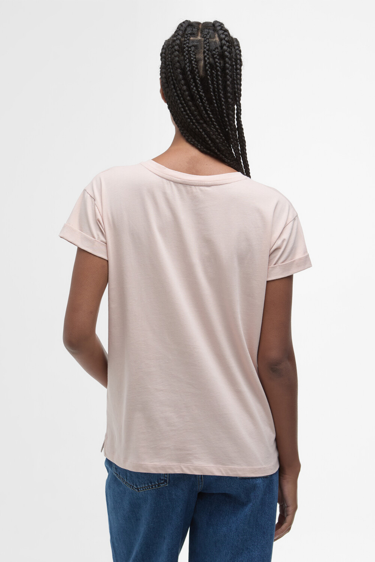 Barbour Kenmore T-Shirt PI35 Primrose Pink