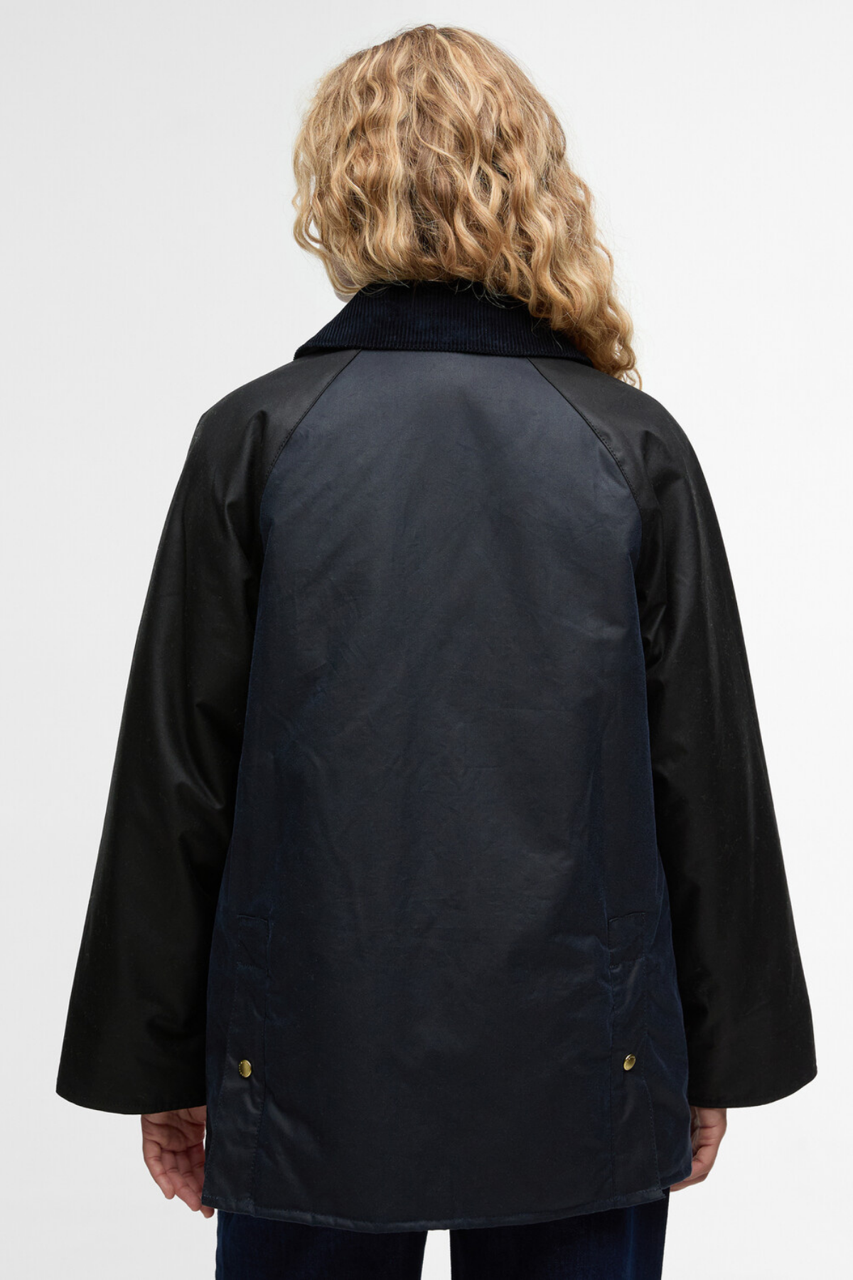 Barbour Kettlewell Yağlı Ceket NY71 Royal Navy/Black/Dress Tartan