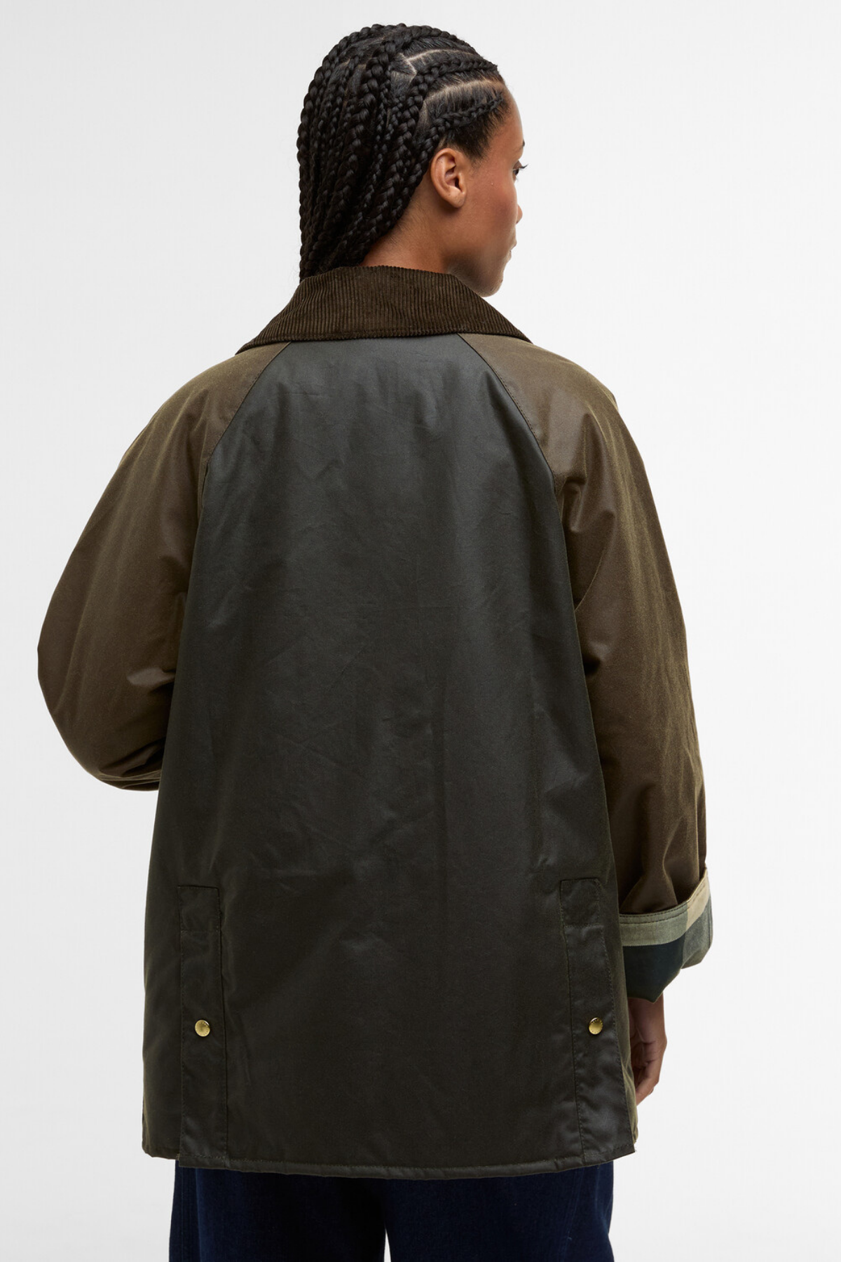 Barbour Kettlewell Yağlı Ceket OL99 Archive Olive-Beech-Ancient