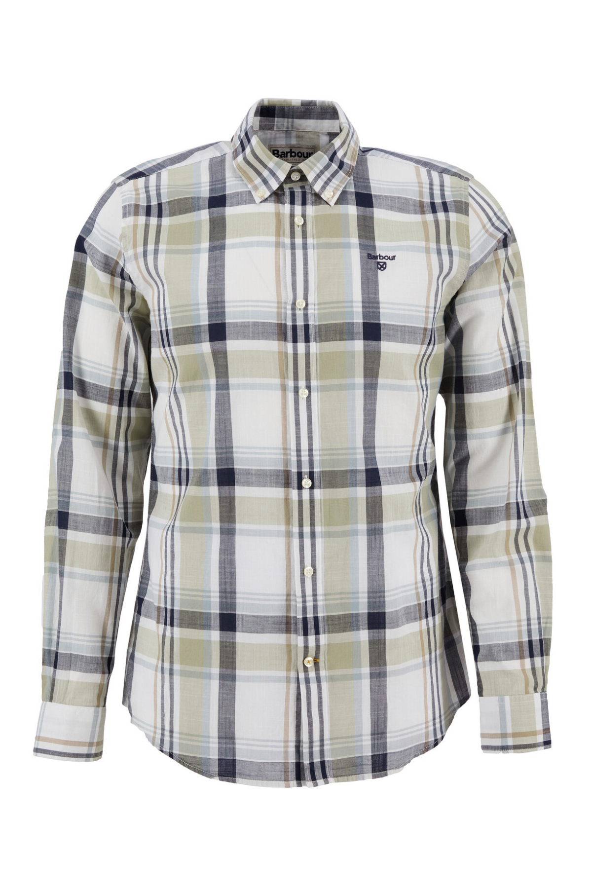 Barbour Kidd Tailored Gömlek GN34 Laurel Green