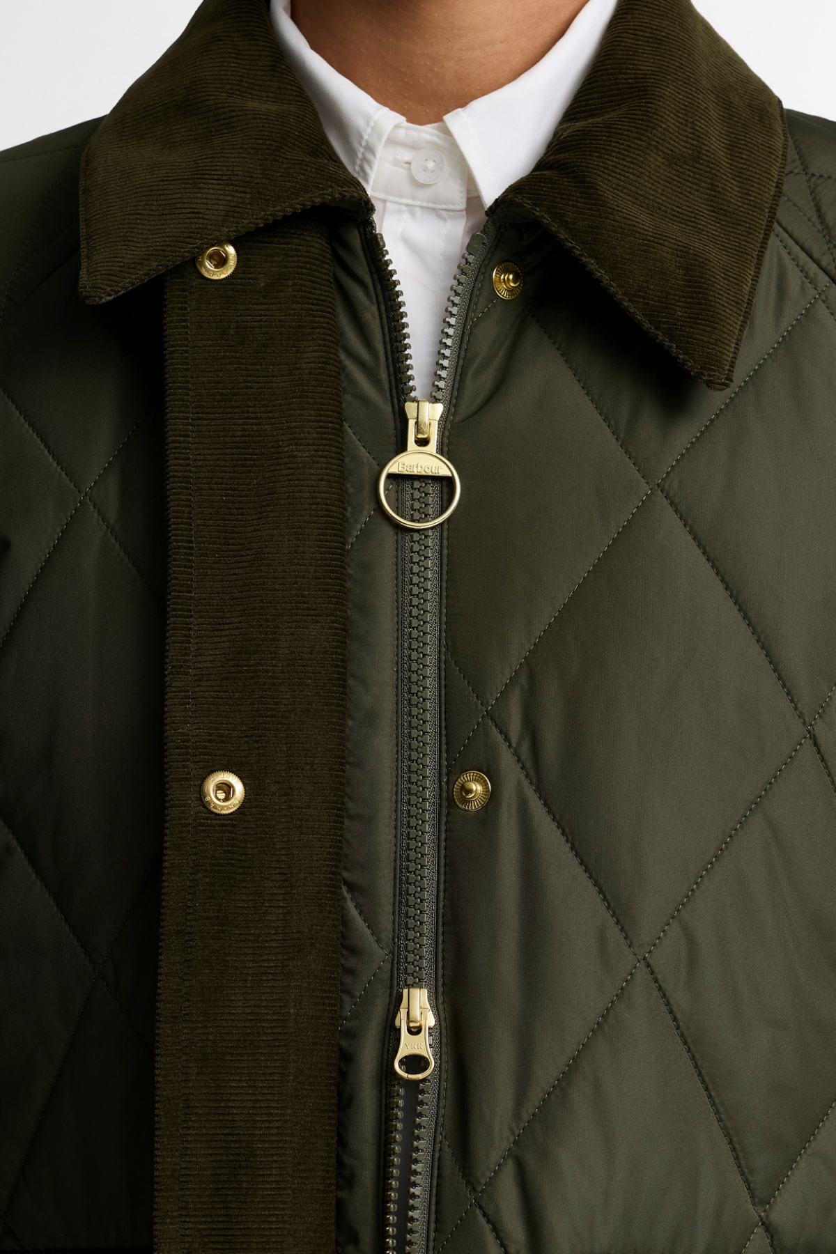 Barbour Kilnwick Kapitone Ceket OL71 Olive Shadow Classic