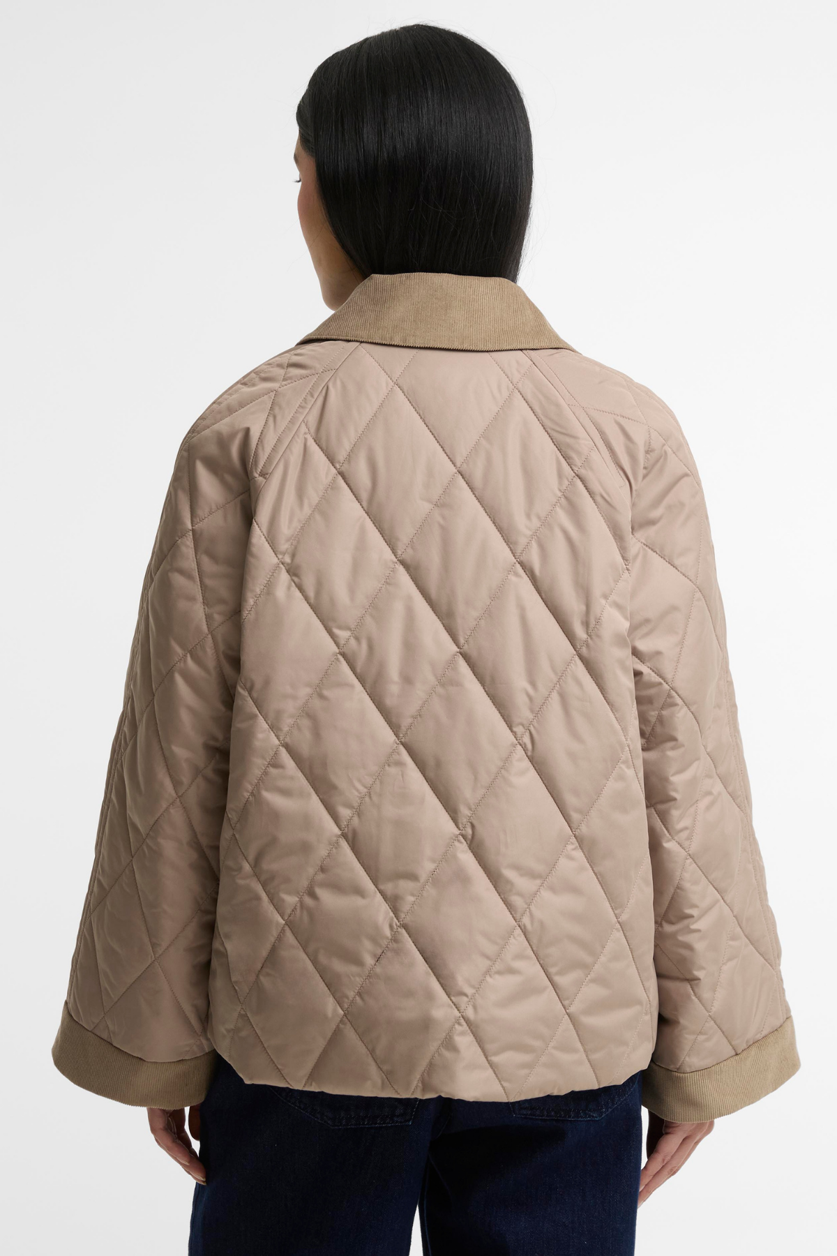 Barbour Kilnwick Kapitone Ceket SN31 Lt Trench/Ancient