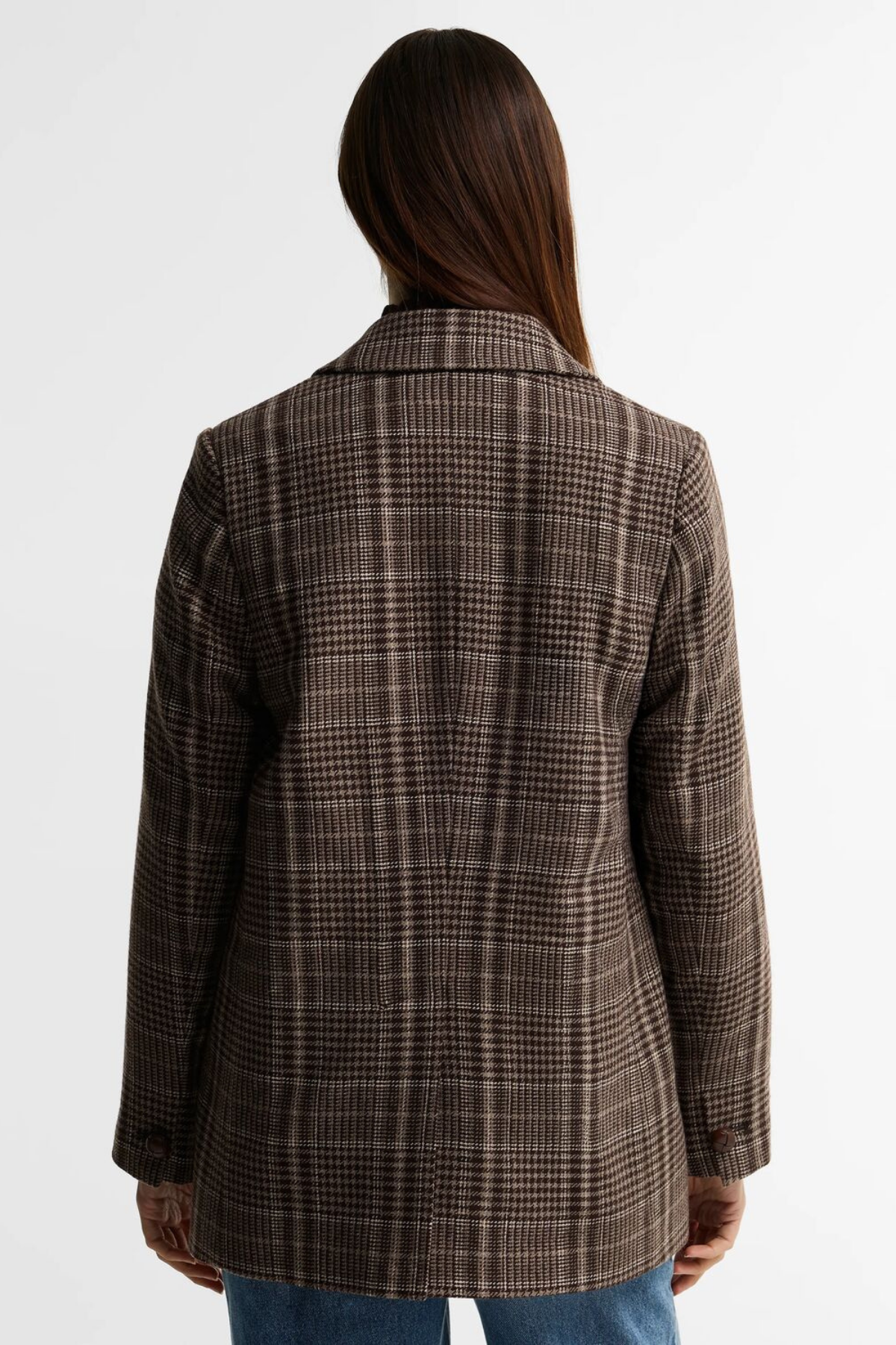 Barbour Kruvaze Tailored Ceket BR51 Price Of Wales Ganache