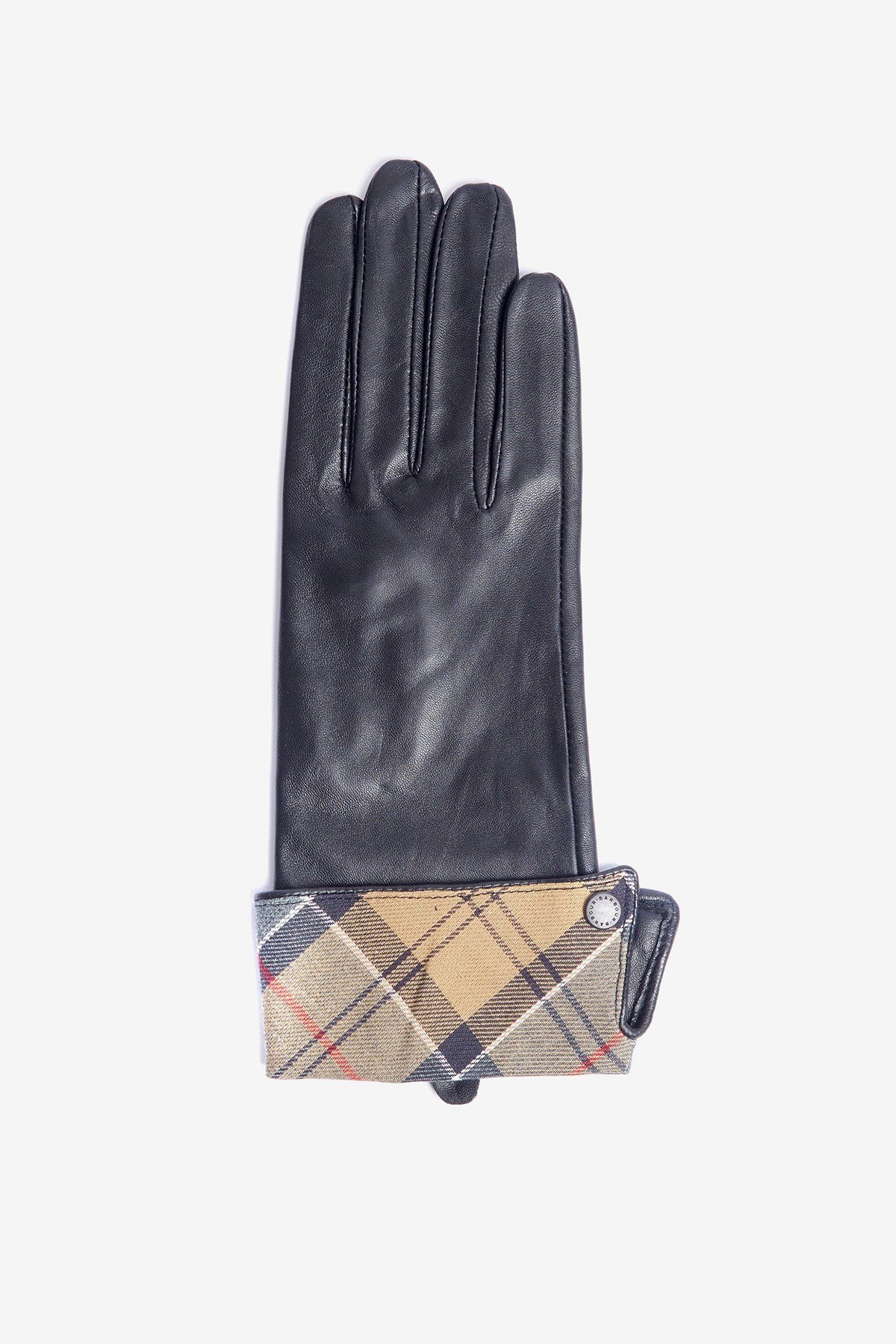 Barbour Lady Jane Leather Eldiven BK11 Black With