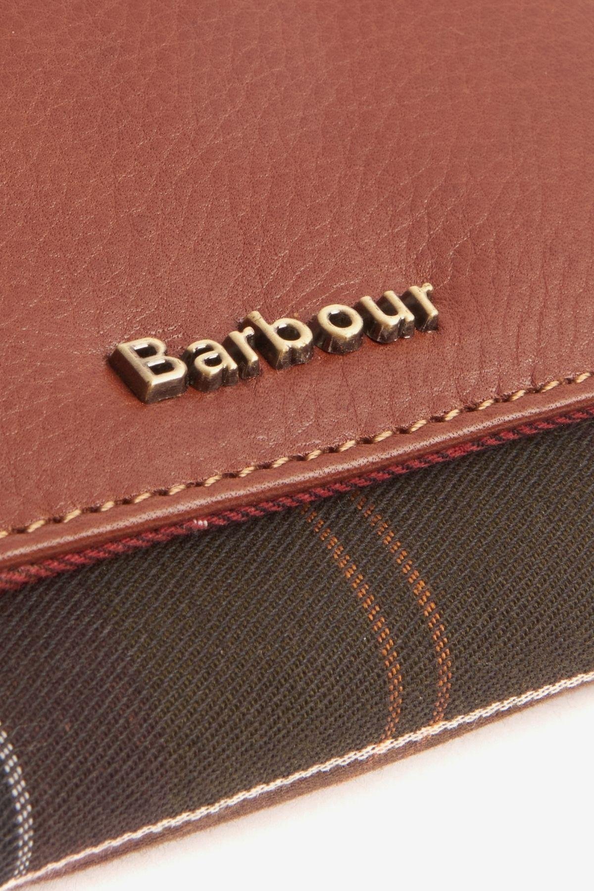 Barbour Laire Deri Fransız Cüzdan BR11 Brown/Classic