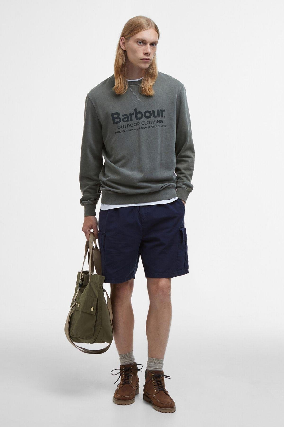 Barbour Larkhill Sweatshirt OL71 Light Sage