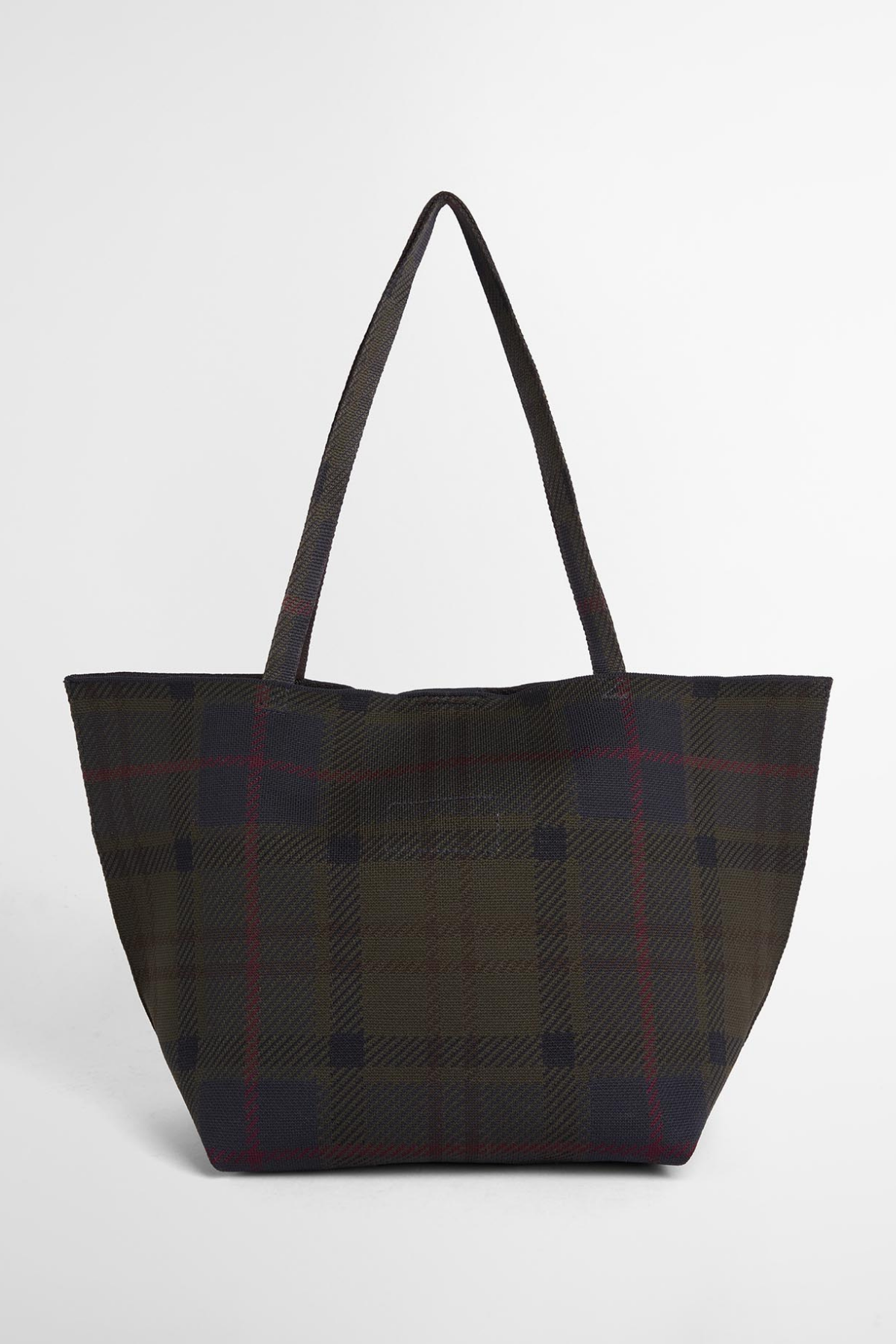 Barbour Layla Tartan Large Kol Çantası TN43 Shadow Classic Tartan