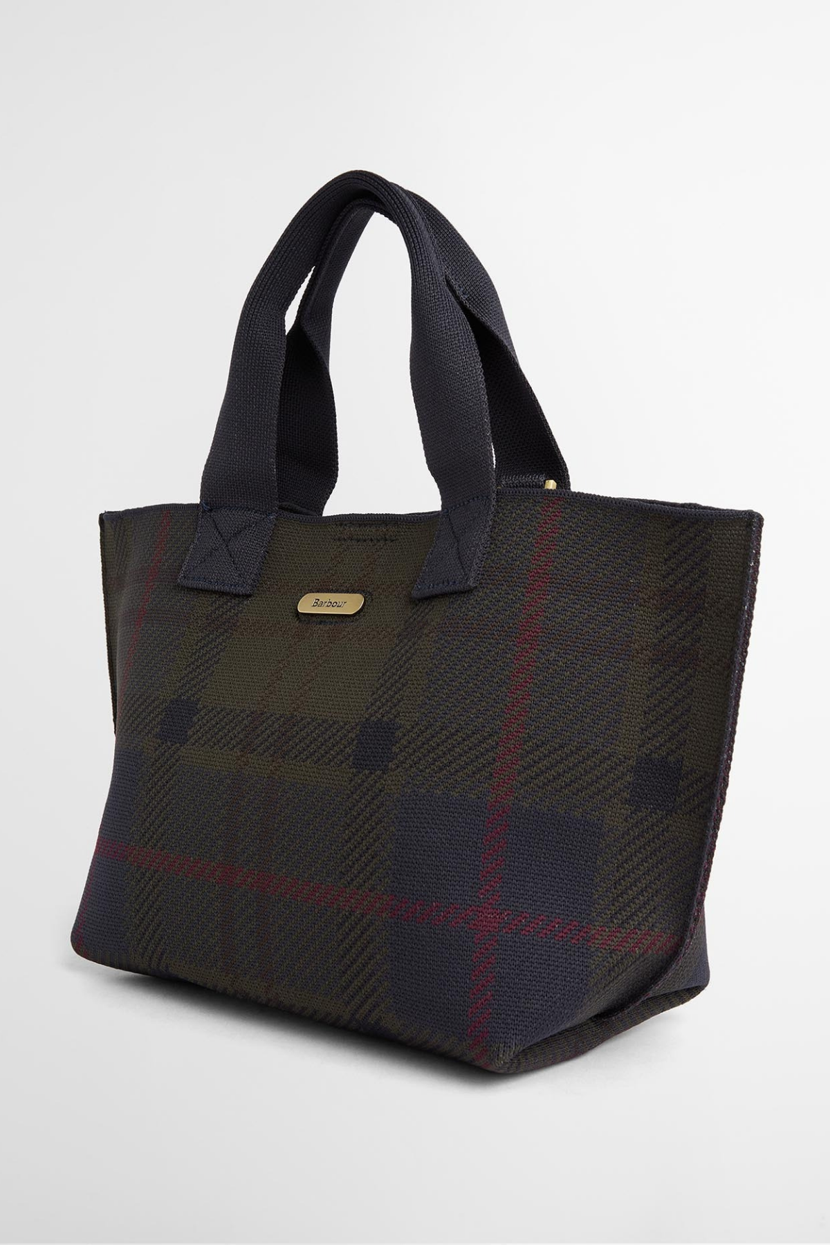 Barbour Layla Tartan Mini Kol Çantası TN43 Shadow Classic Tartan