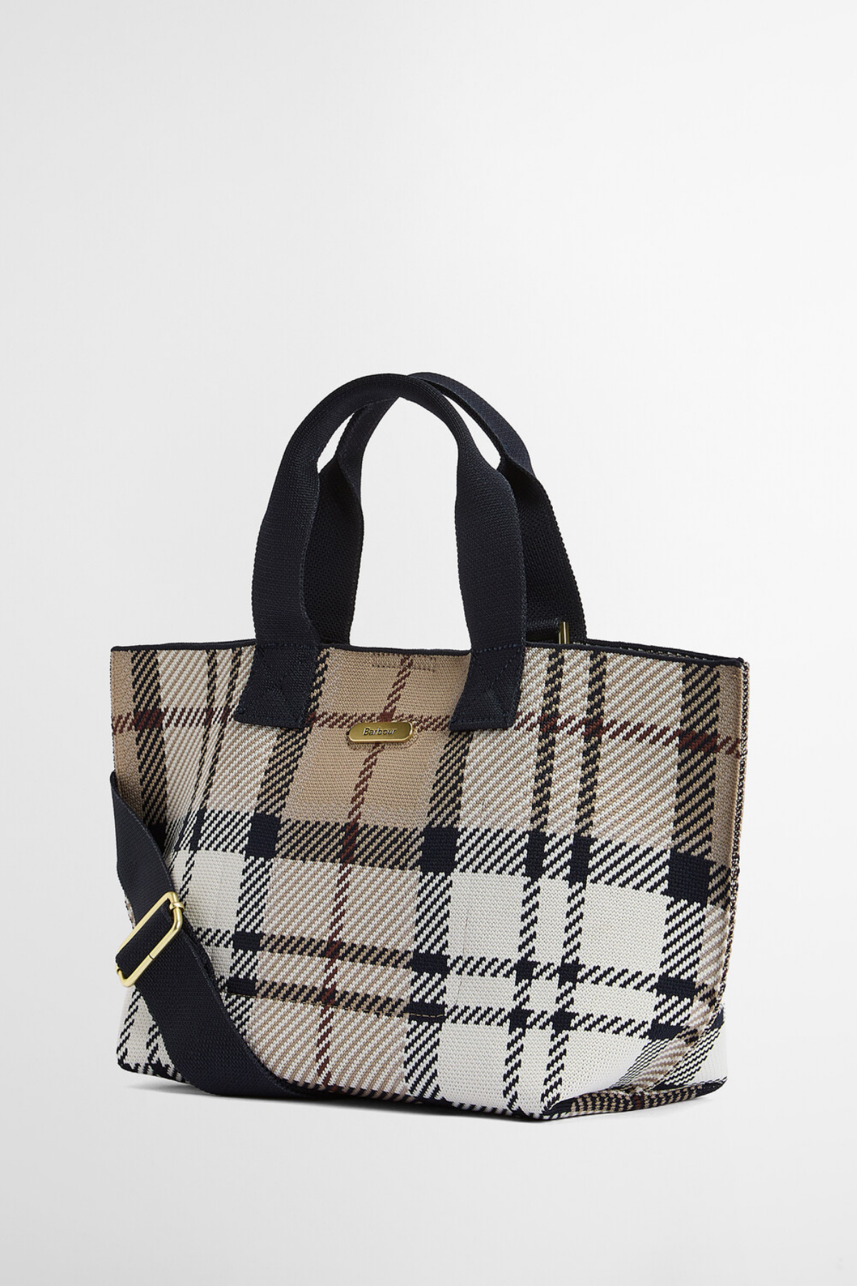 Barbour Layla Tartan Mini Kol Çantası BE71 Rosewood Tartan