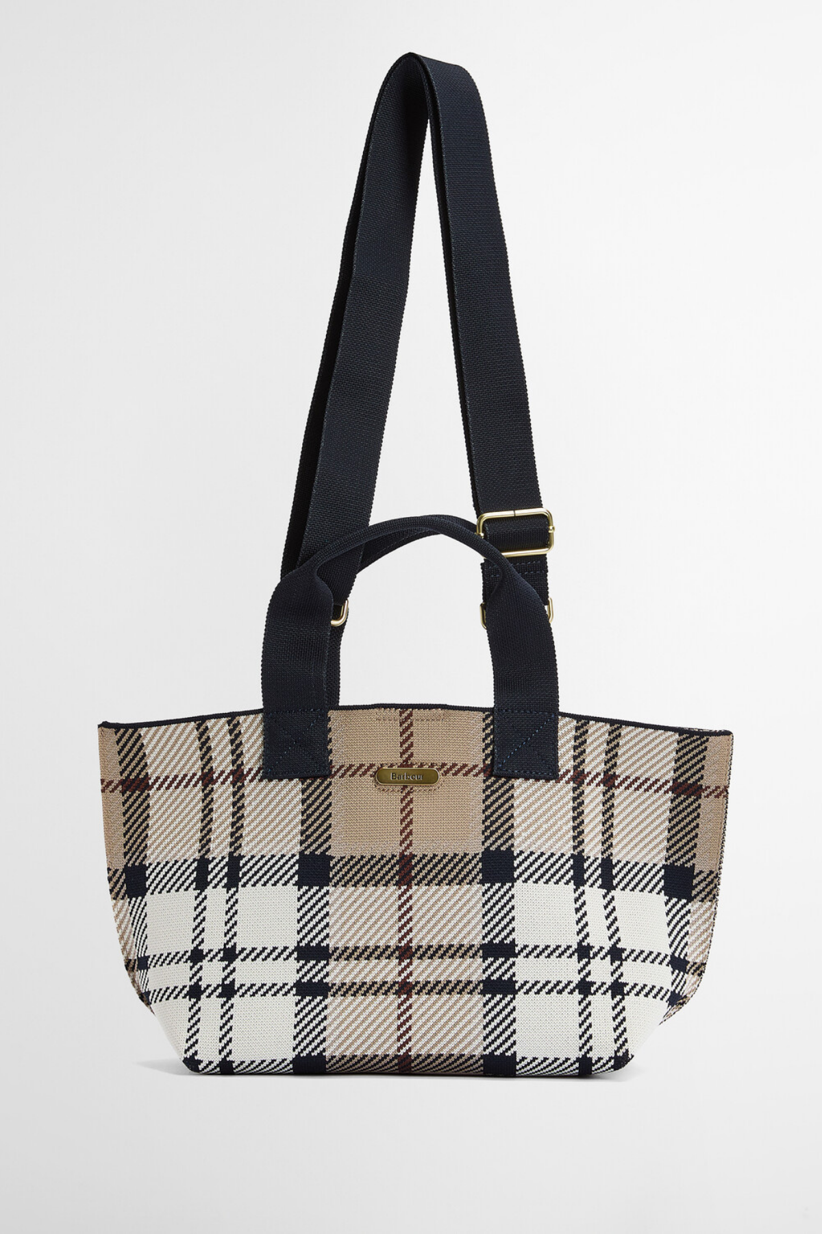 Barbour Layla Tartan Mini Kol Çantası BE71 Rosewood Tartan