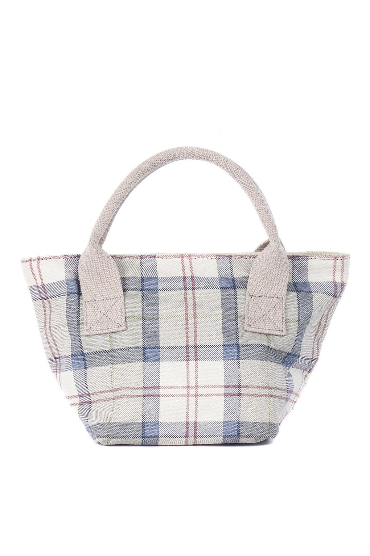 Barbour Leathen Mini El Çantası CR71 Mist Tartan