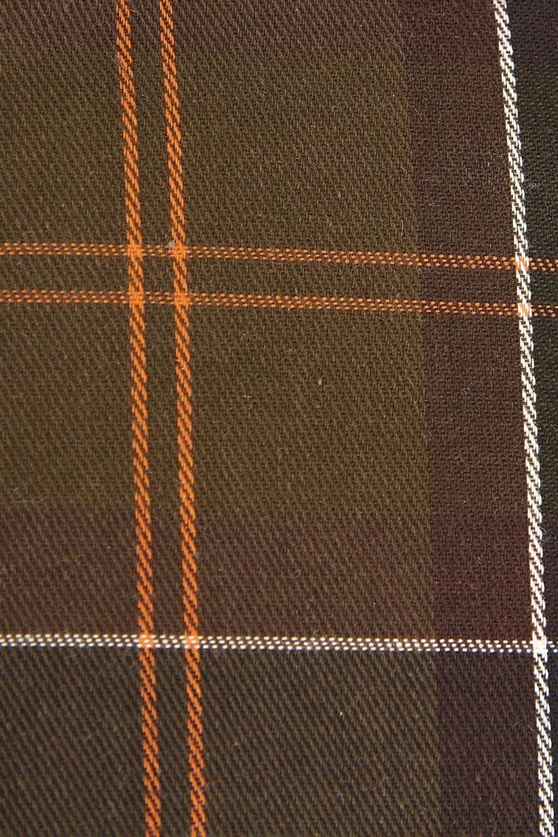 Barbour Leather & Tartan Seyehat Hediye Set TN11 Classic/Brown