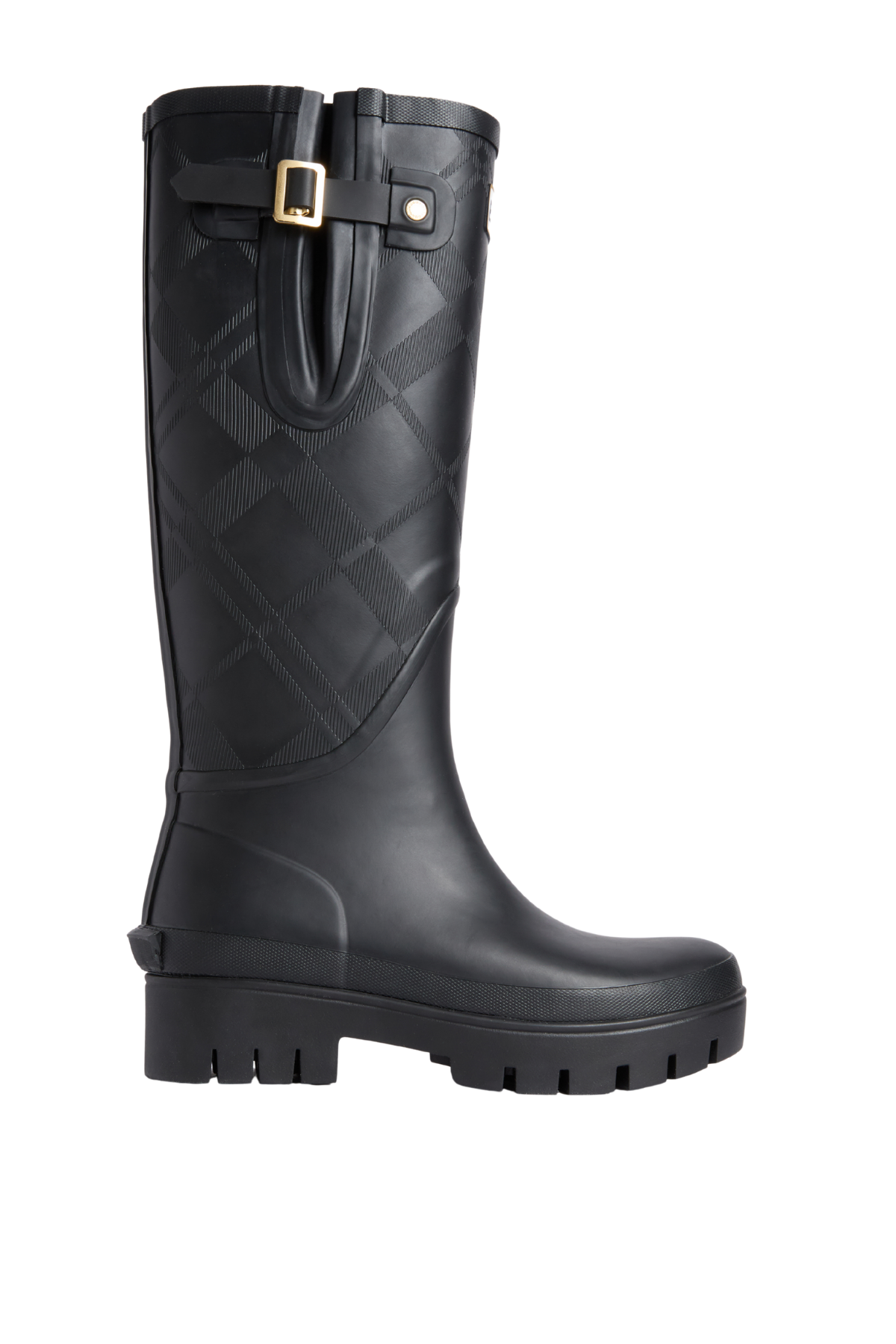 Barbour Leighton Tartan Çizme BK11 Black