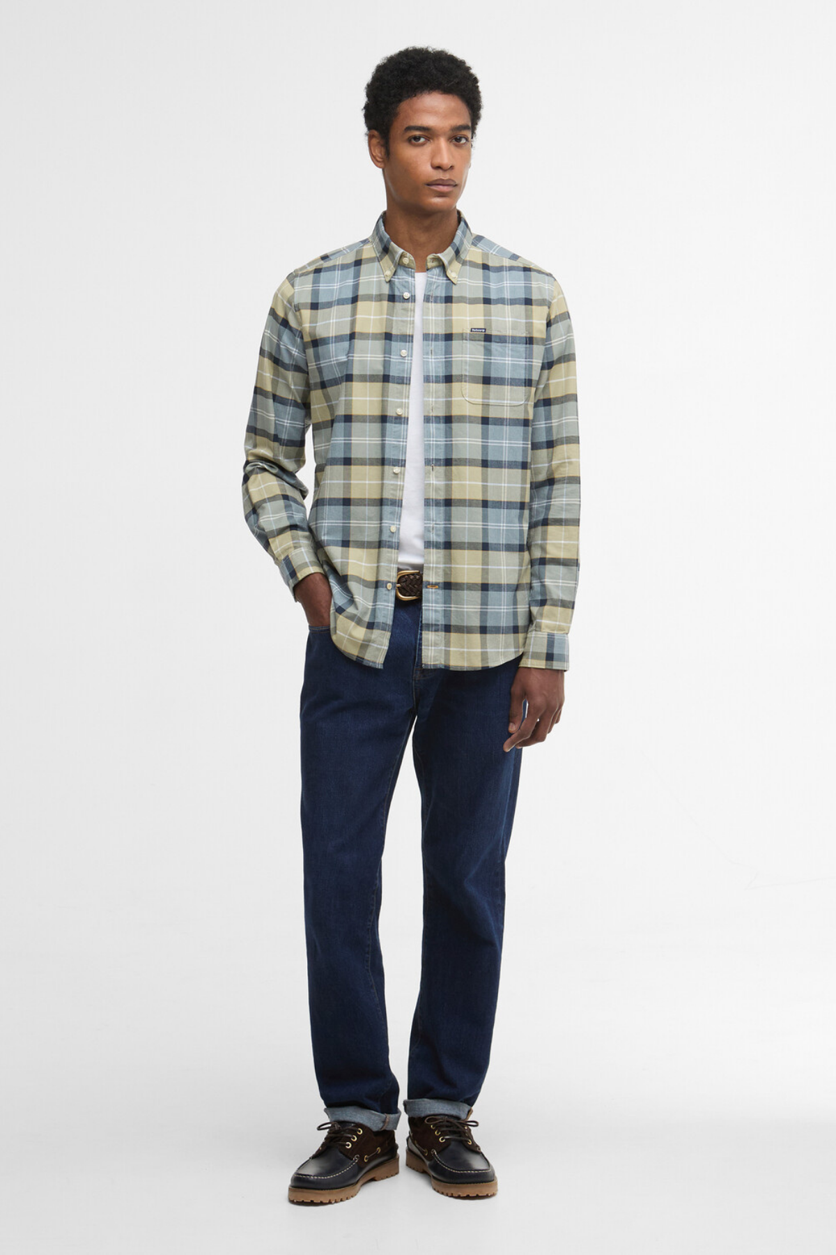 Barbour Lewis Tailored Gömlek TN37 Highland Loch Tartan