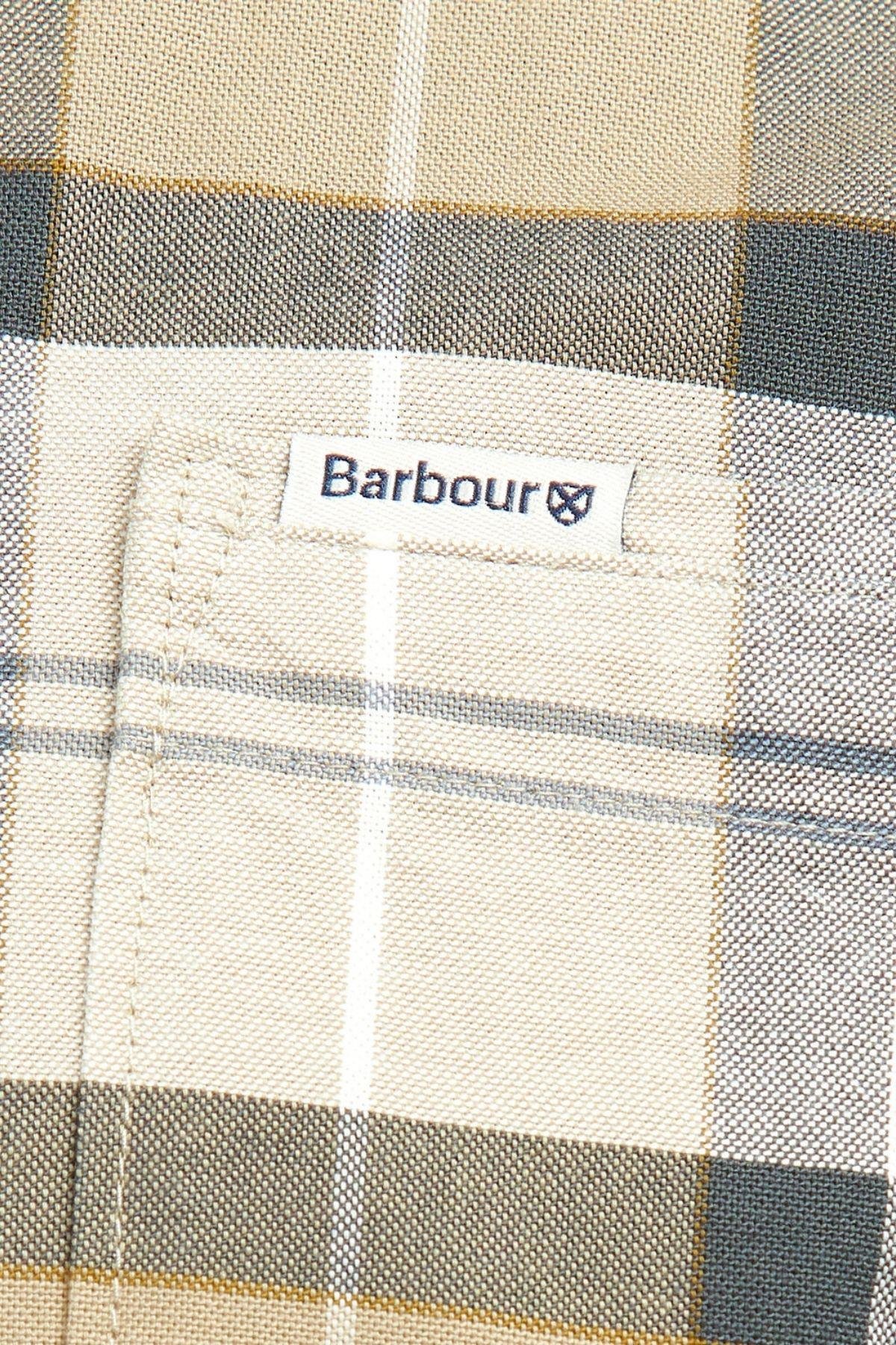 Barbour Lewis Tailored Gömlek TN88 Amble Sand Tartan