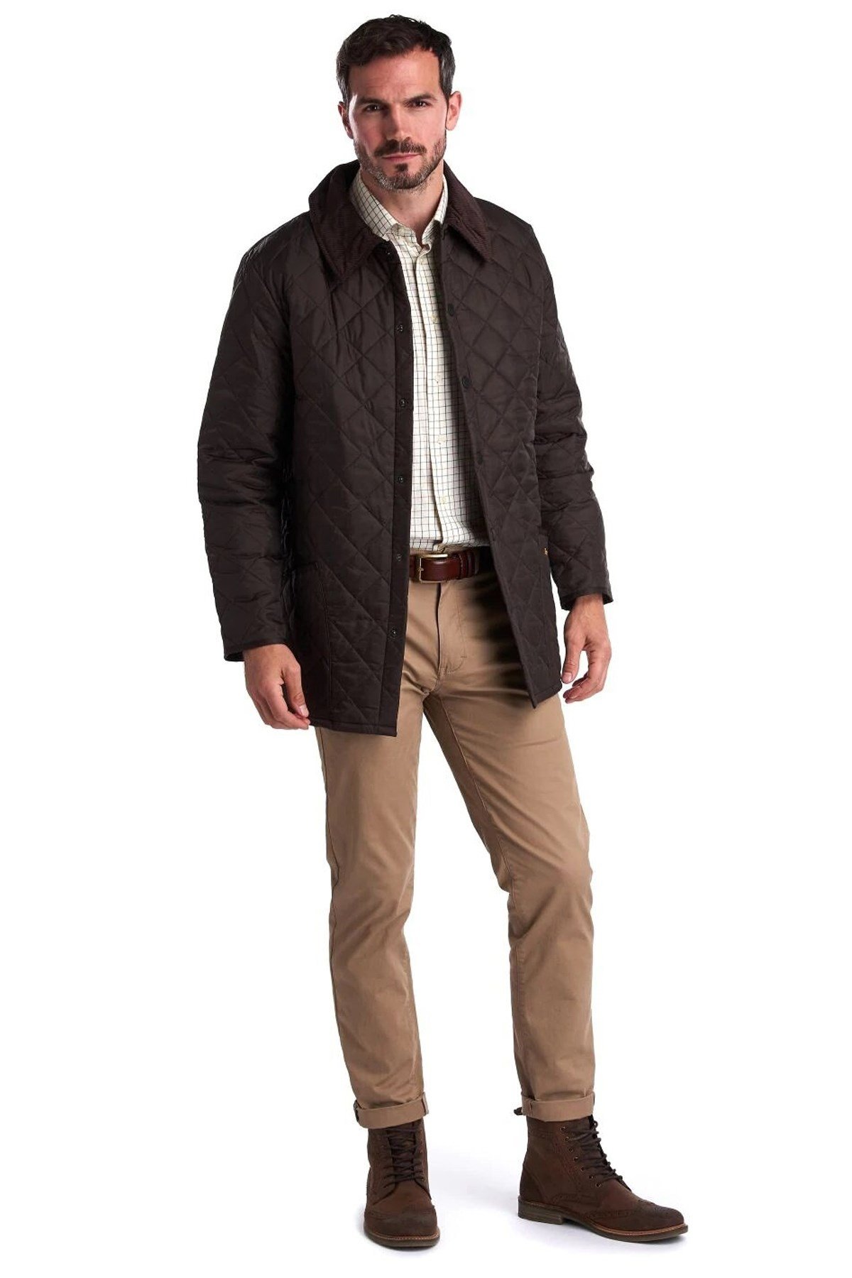 Barbour Liddesdale® Kapitone Regular Fit RU51 Rustic