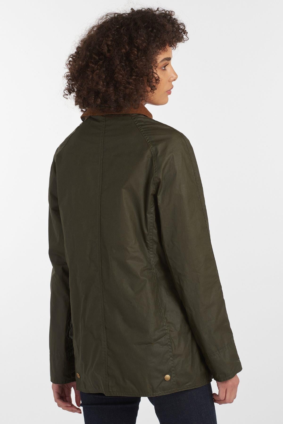 Barbour Lightweight (4oz) Beadnell Yağlı Ceket OL51 Archive Olive