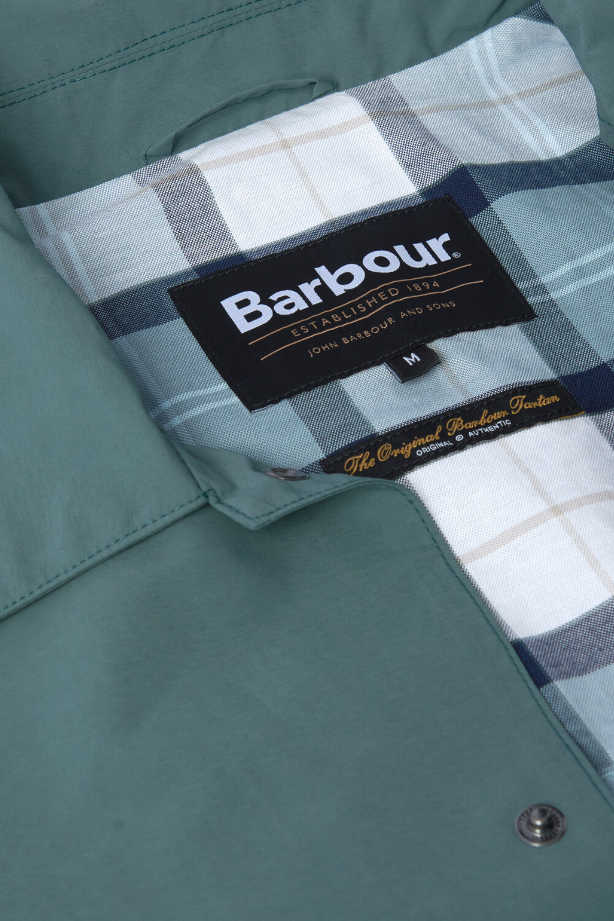 Barbour Lightweight Casual Coach Ceket TE33 Vintage Teal