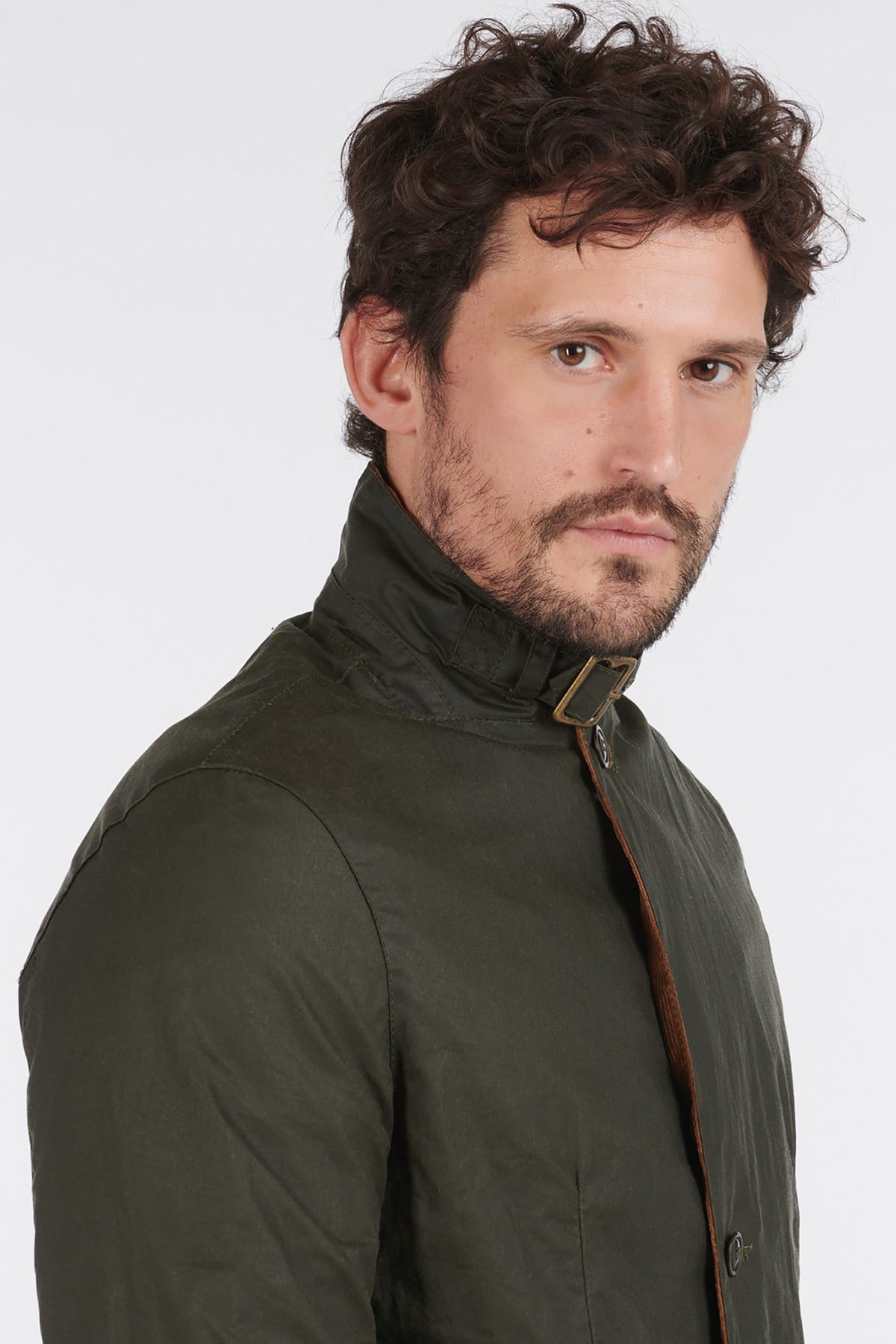 Barbour Lightweight Sander Yağlı ceket OL51 Archive Olive