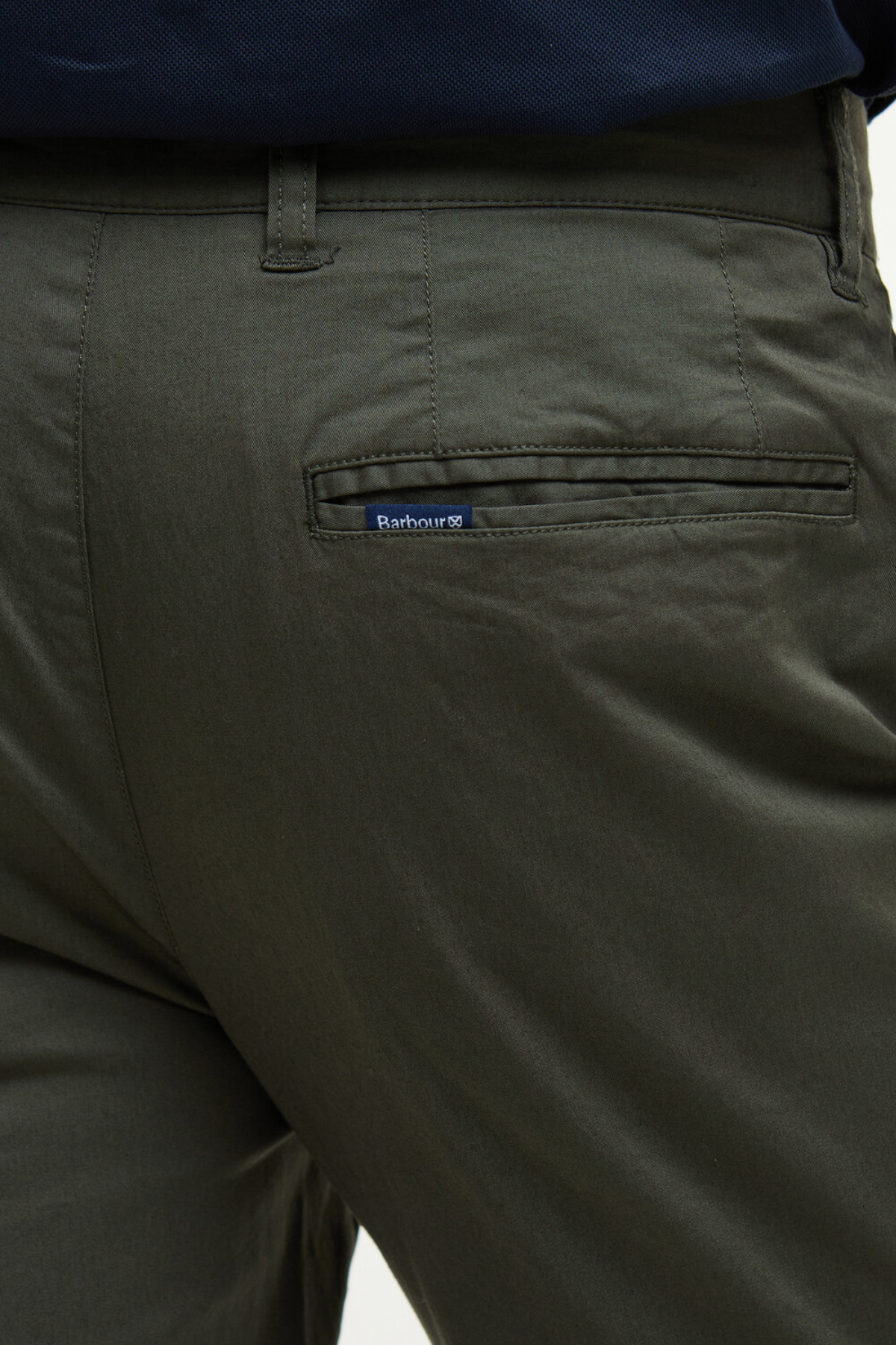 Barbour Lightweight Stretch Chino Pantolon GN84 Uniform Green