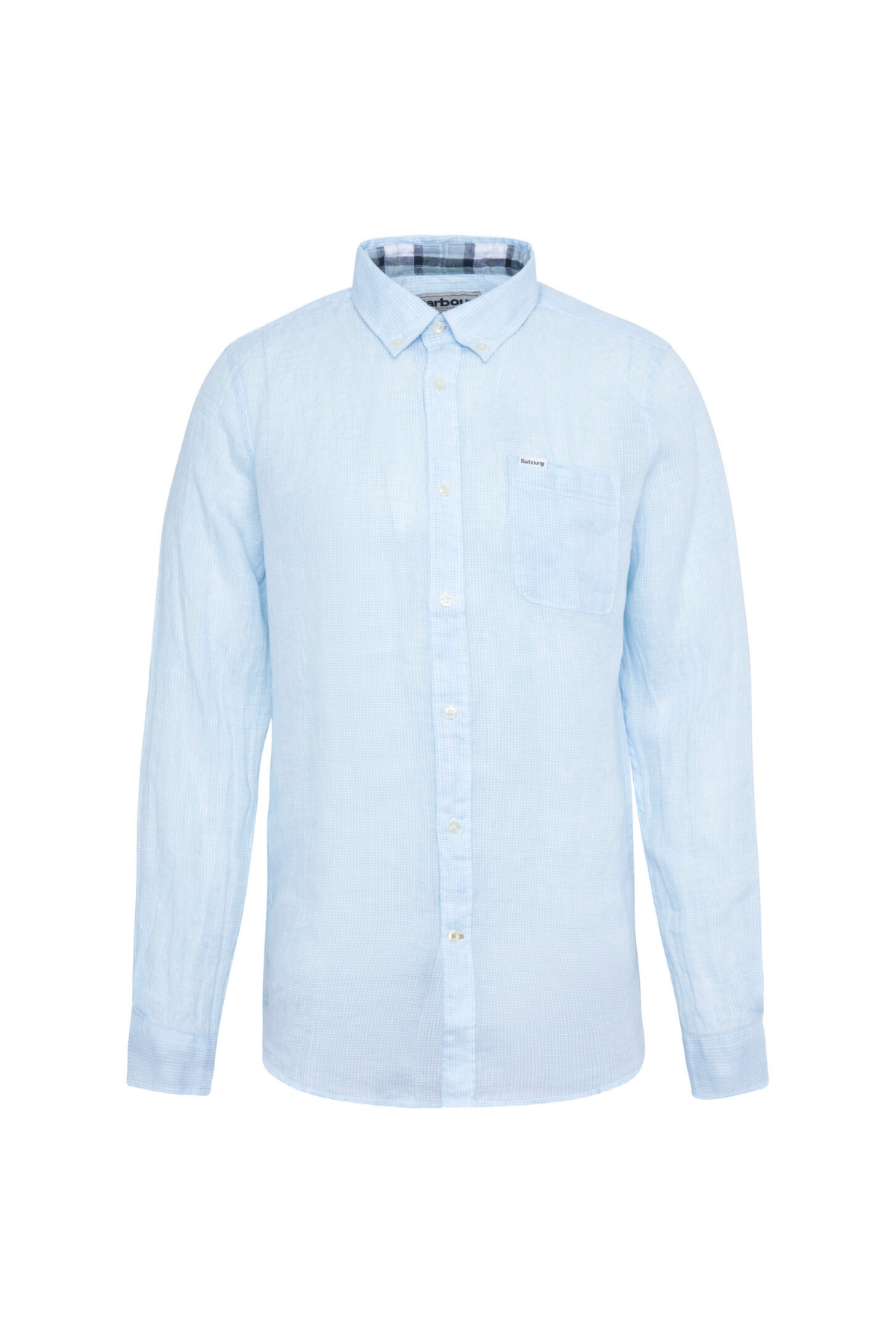 Barbour Linton Tailored Gömlek BU61 Ocean Sky