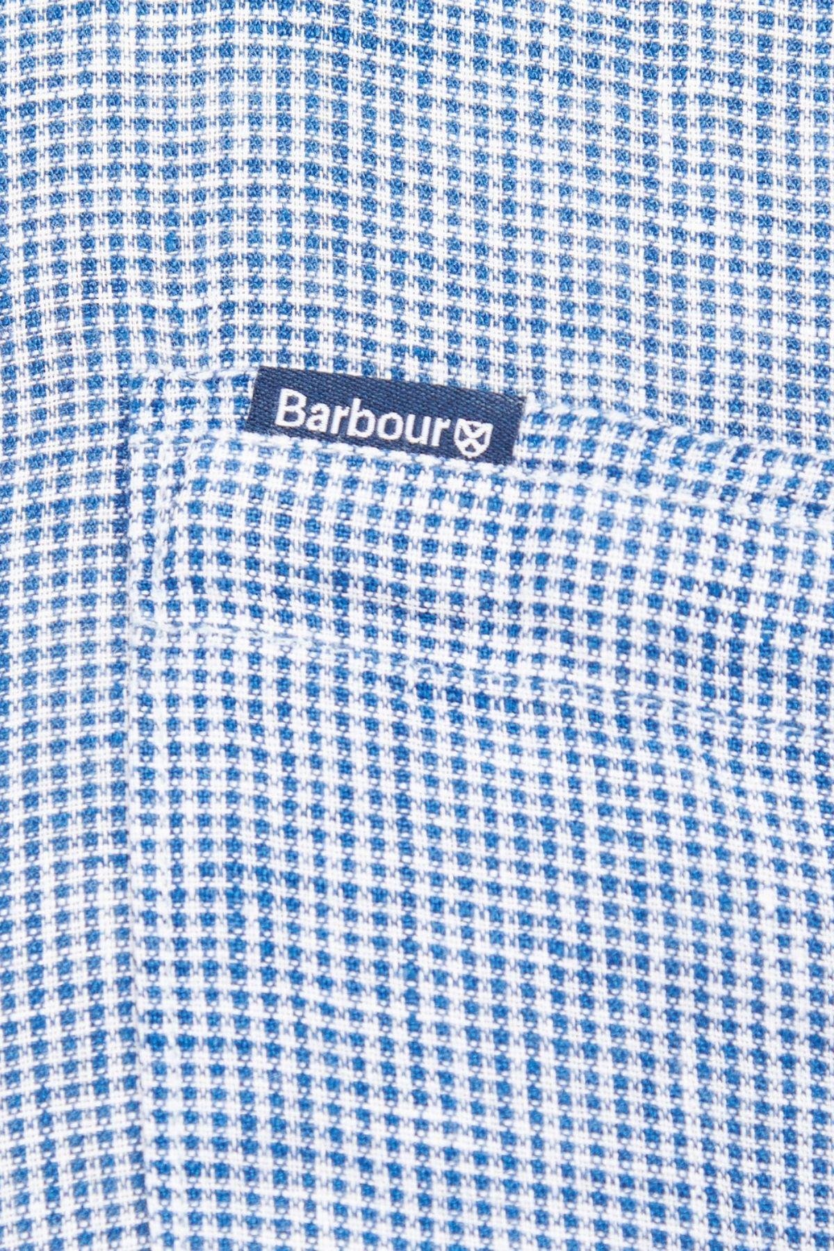 Barbour Linton Tailored Gömlek NY91 Navy