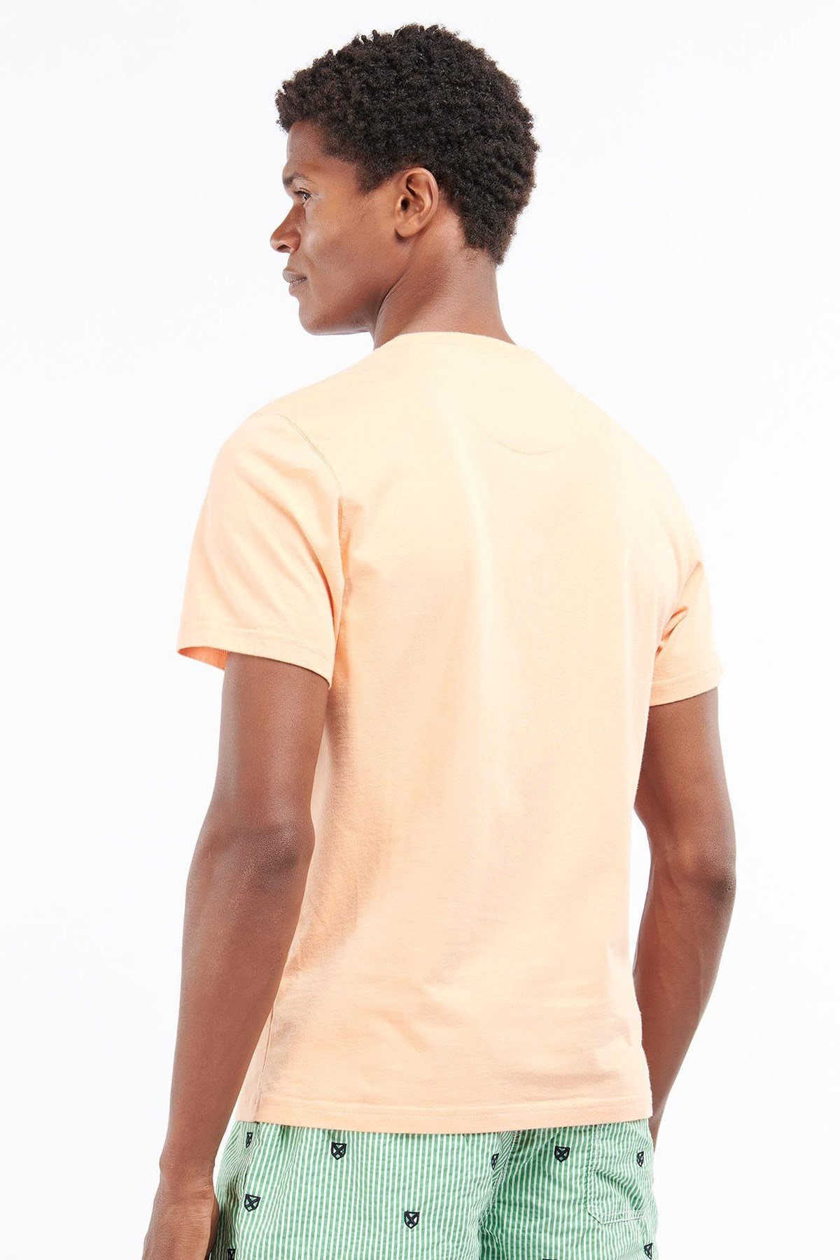 Barbour Logo T-Shirt Coral Sands