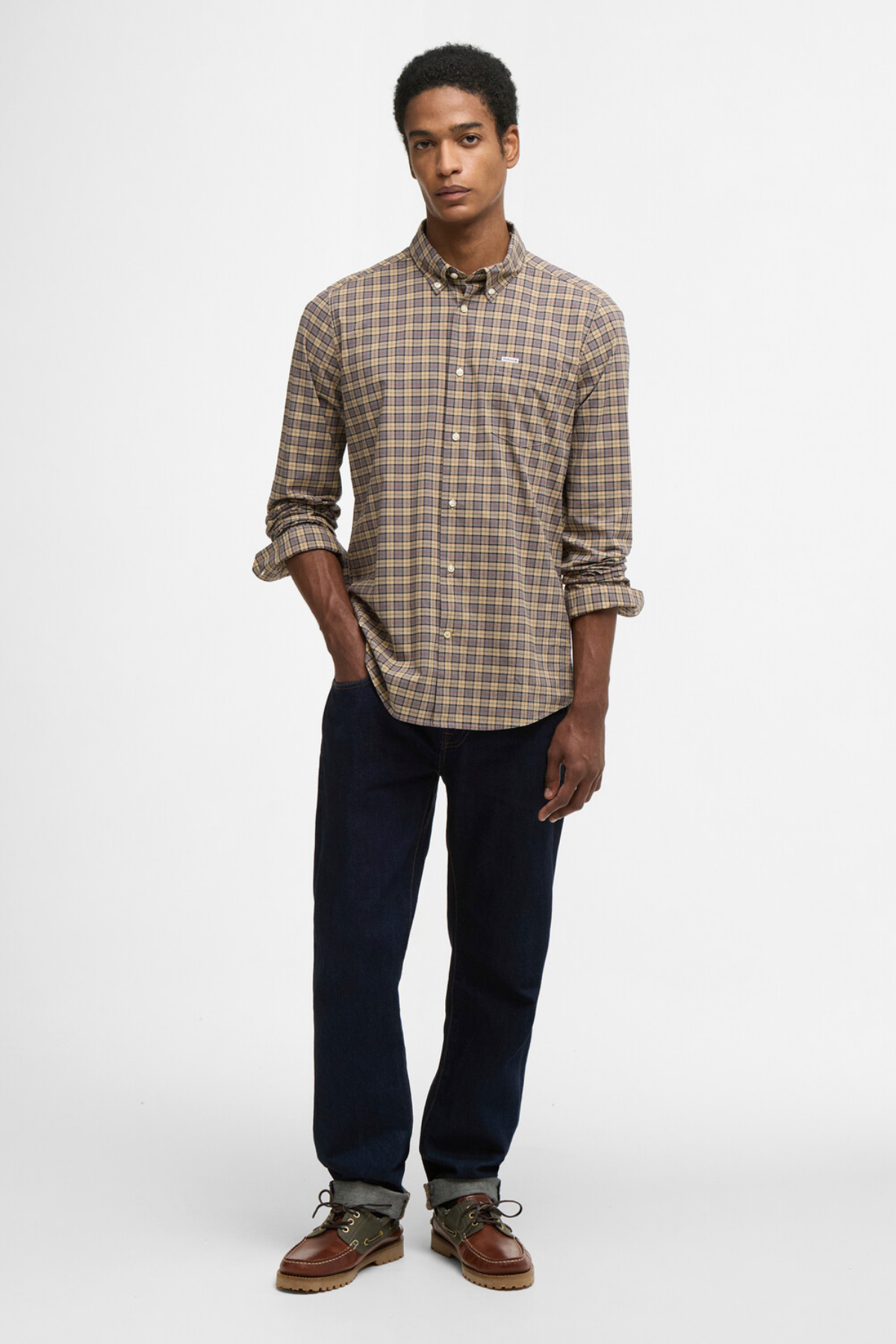 Barbour Lomond Tailored Gömlek TN31 Dress Tartan