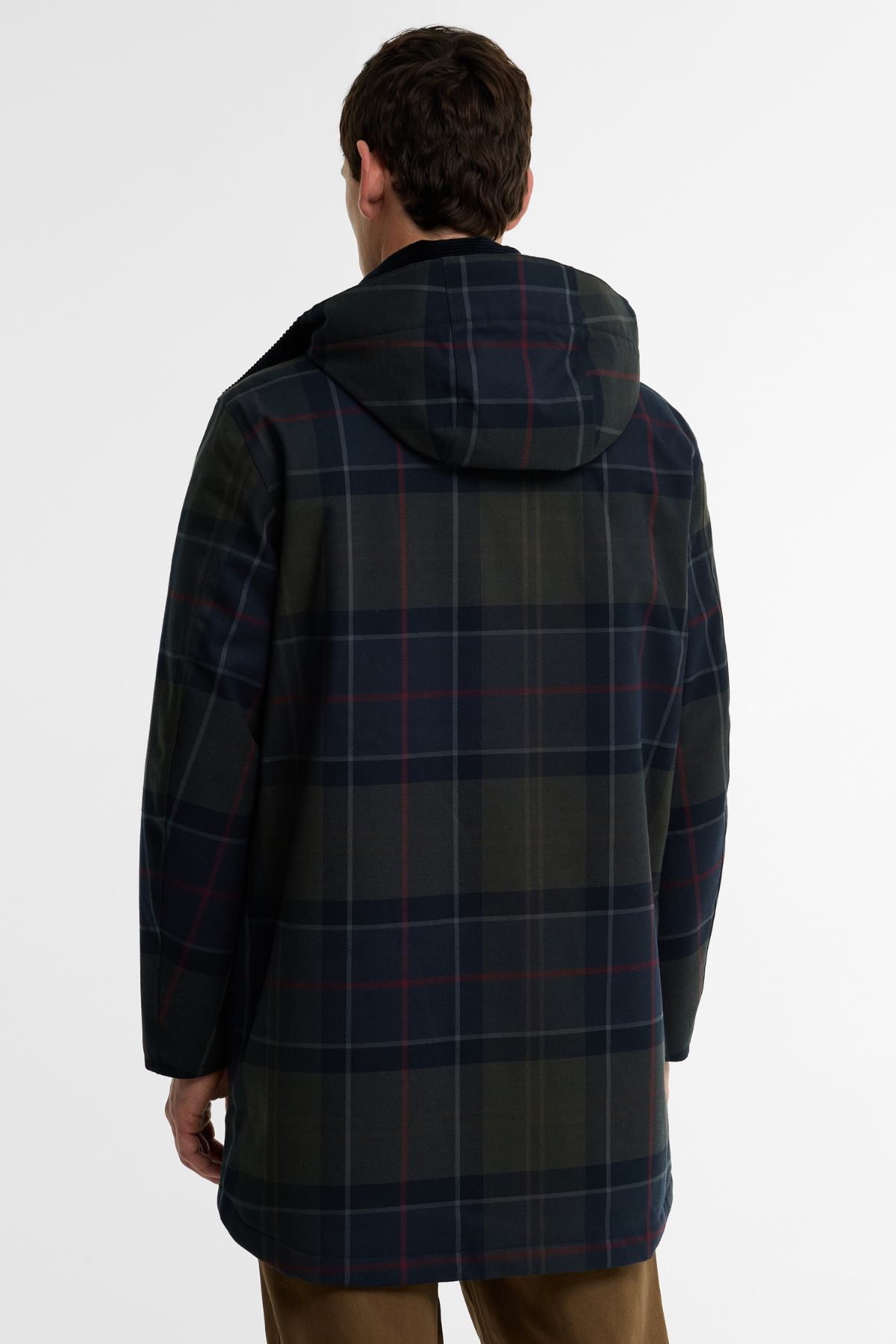 Barbour Lonnen Tartan Waterproof Ceket NY91 Shadow Classic Tartan