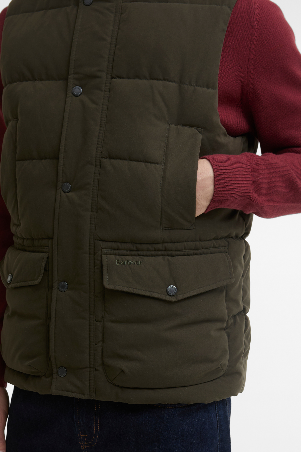 Barbour Lonnen Yelek SG92 Dark Sage
