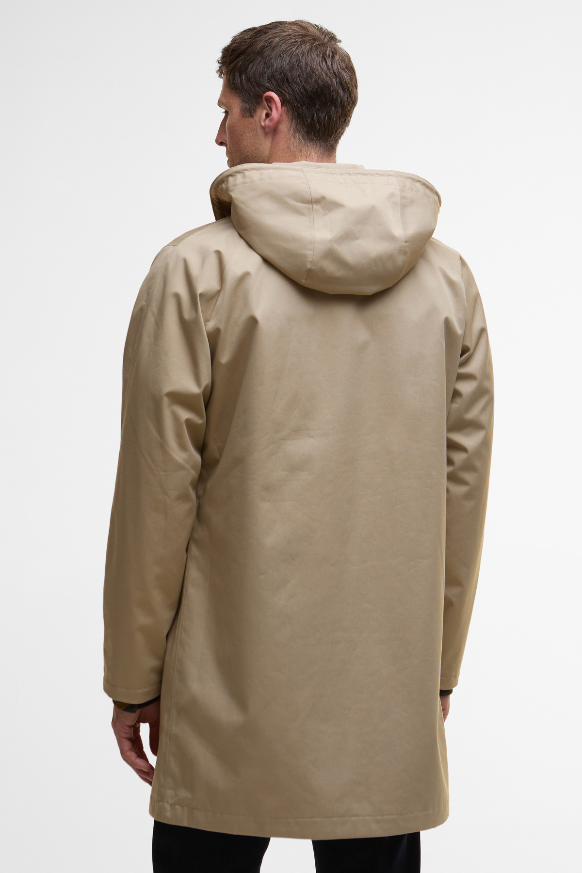 Barbour Lorig Mac Waterproof Ceket ST71 Washed Stone