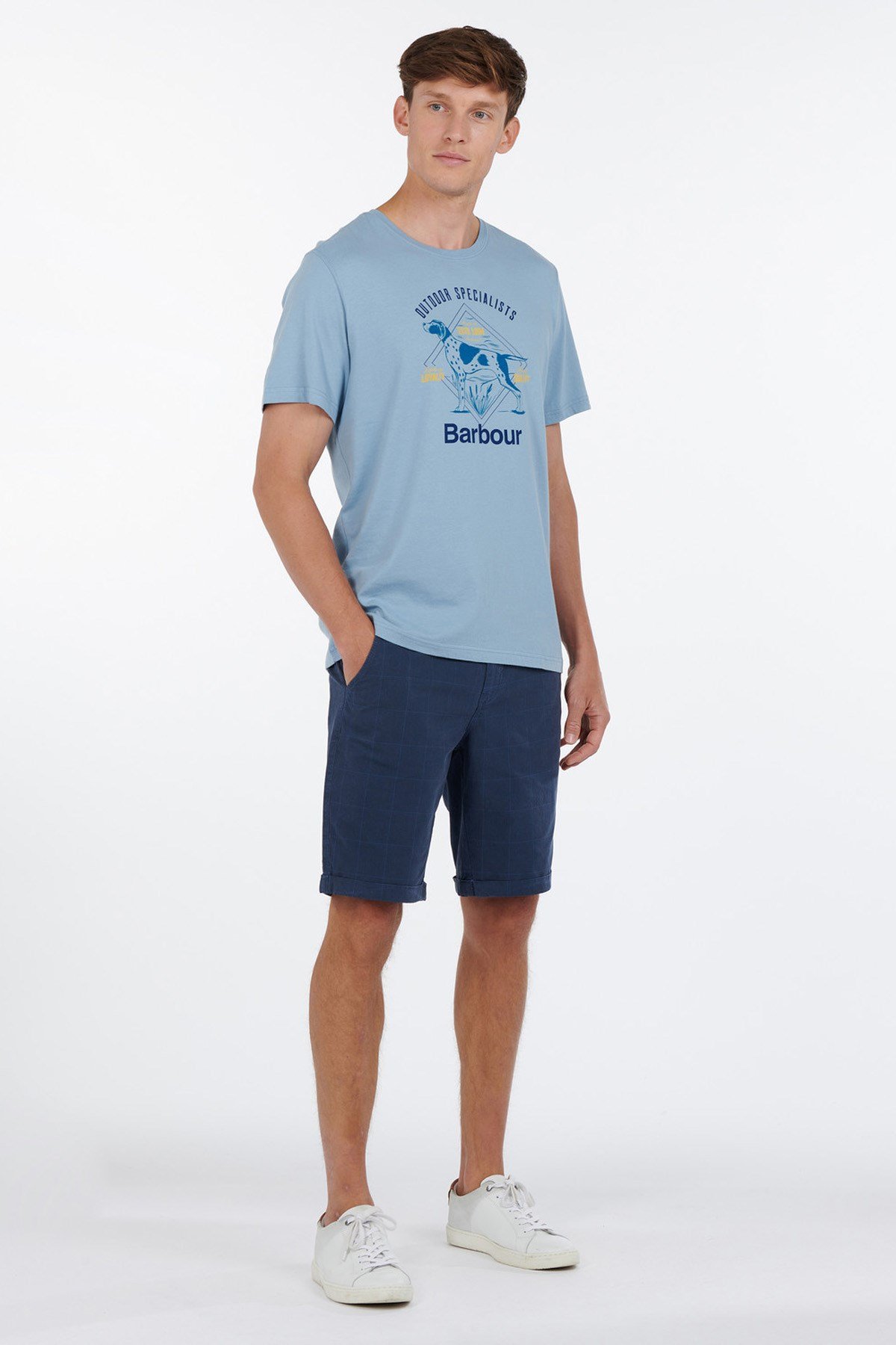 Barbour Loyal Tee BL34 Powder Blu