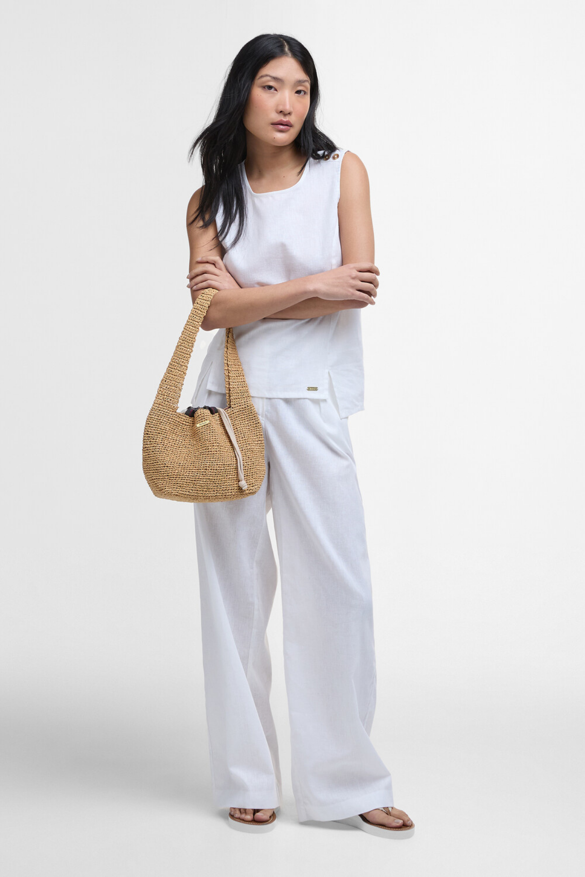 Barbour Lucy Bluz WH11 White